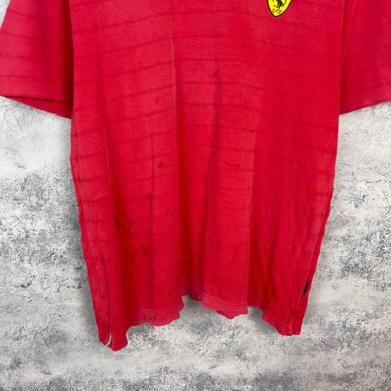 Ferrari Ferrari Tee Men's Size M Red Cotton Short Sleeve ` Size US M / EU 48-50 / 2 - 3 Thumbnail