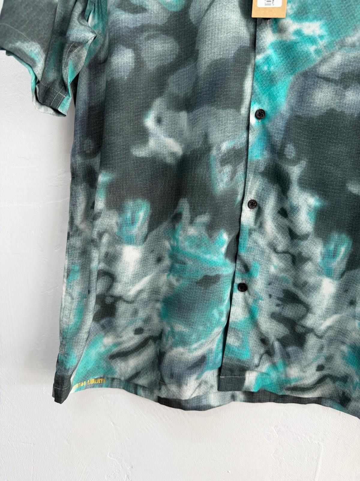 Ksubi new ksubi medium m short sleeve resort shirt green dye Size US M / EU 48-50 / 2 - 3 Thumbnail