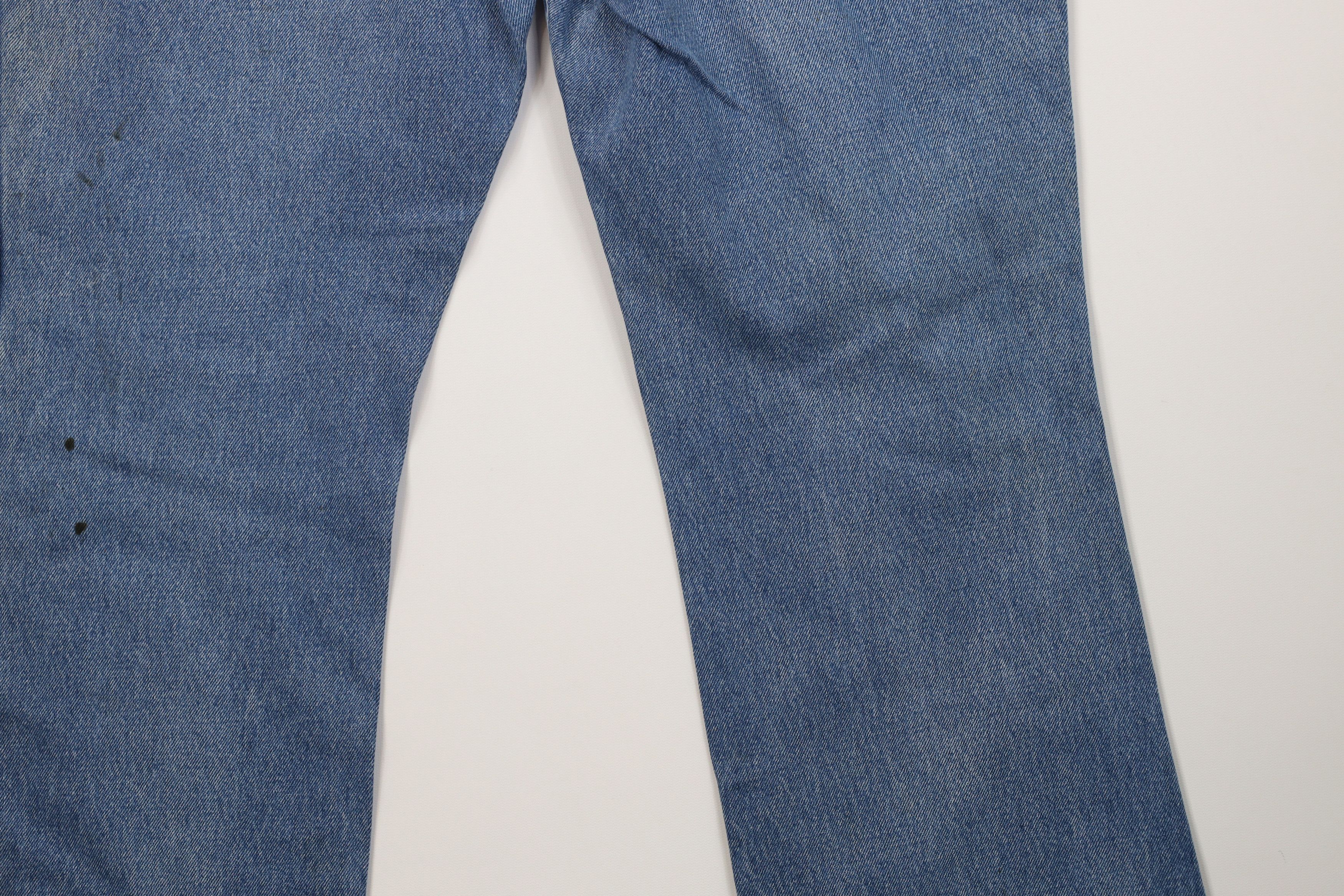 Vintage Vintage 70s Streetwear Flared Bootcut Denim Jeans Blue USA Size US 40 / EU 56 - 15 Thumbnail