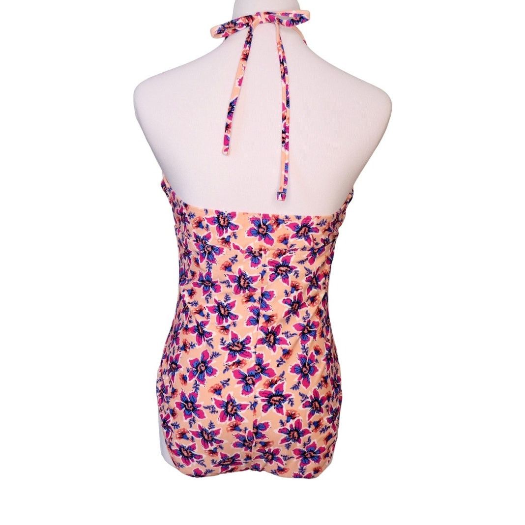 Other Tahiti Peach Medallion Halter 1Pc Swimsuit MEDIUM (8-10) Size M / US 6-8 / IT 42-44 - 2 Thumbnail