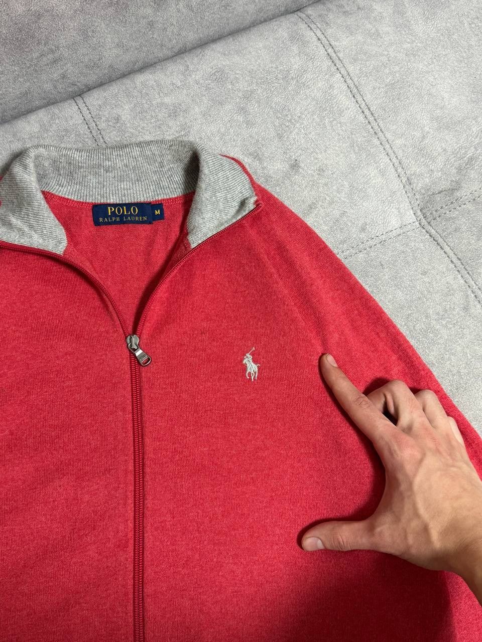 Polo Ralph Lauren Vintage Polo Ralph Lauren Classic Zip Sweater Sweatshirt Size US M / EU 48-50 / 2 - 3 Thumbnail
