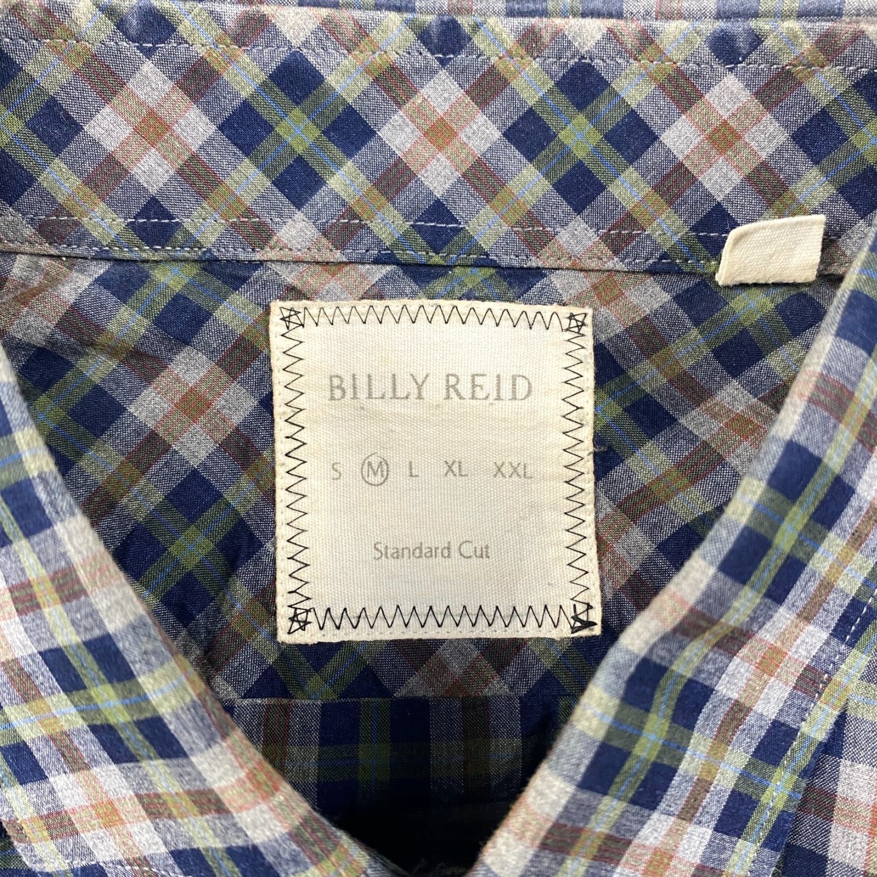 Billy Reid Billy Reid Shirt Mens Medium Gingham Plaid Long Sleeve Button Up 100% Cottton Size US M / EU 48-50 / 2 - 8 Thumbnail