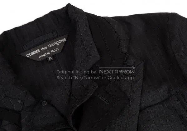 Comme des Garcons COMME des GARCONS HOMME PLUS Layered Blazer. Size US XS / EU 42 / 0 - 6 Thumbnail