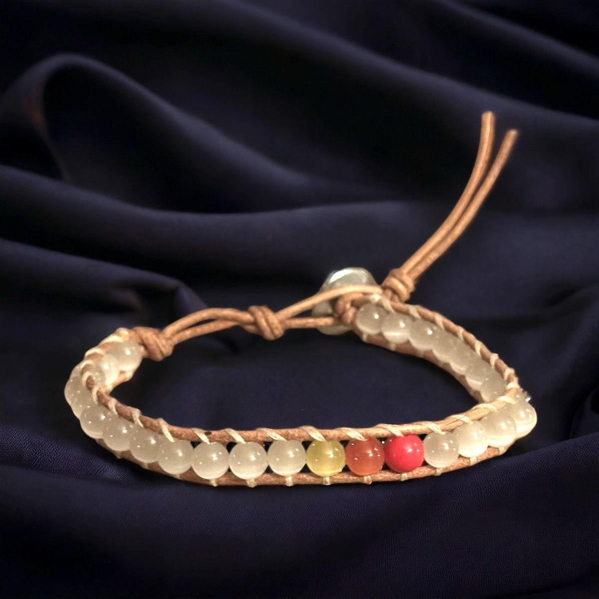 Other Aqua Pura woven healing beads bracelet Size ONE SIZE - 3 Thumbnail