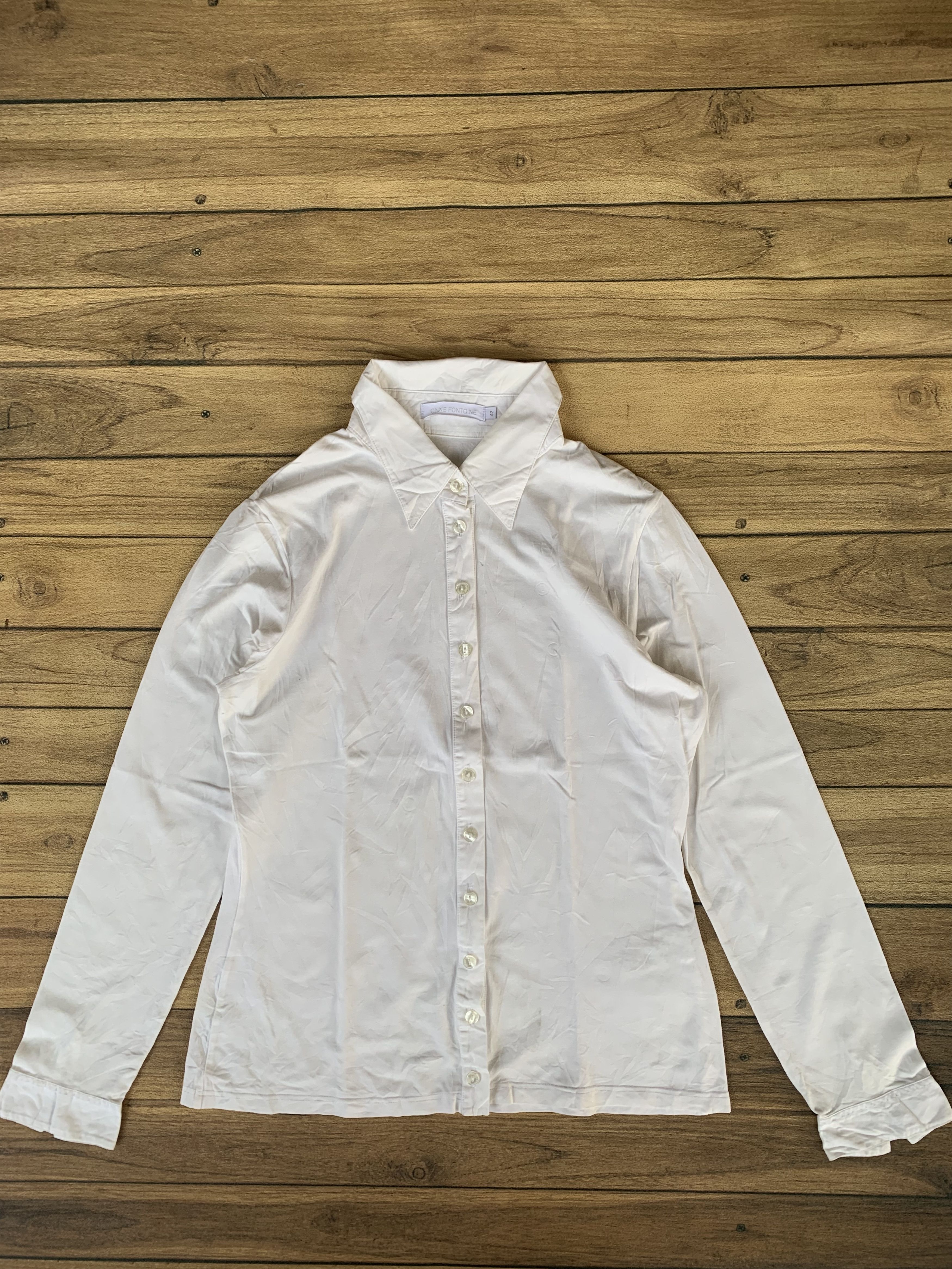 ANNE FONTAINE Anne fontaine white long sleeve button Size M / US 6-8 / IT 42-44 - 1 Thumbnail