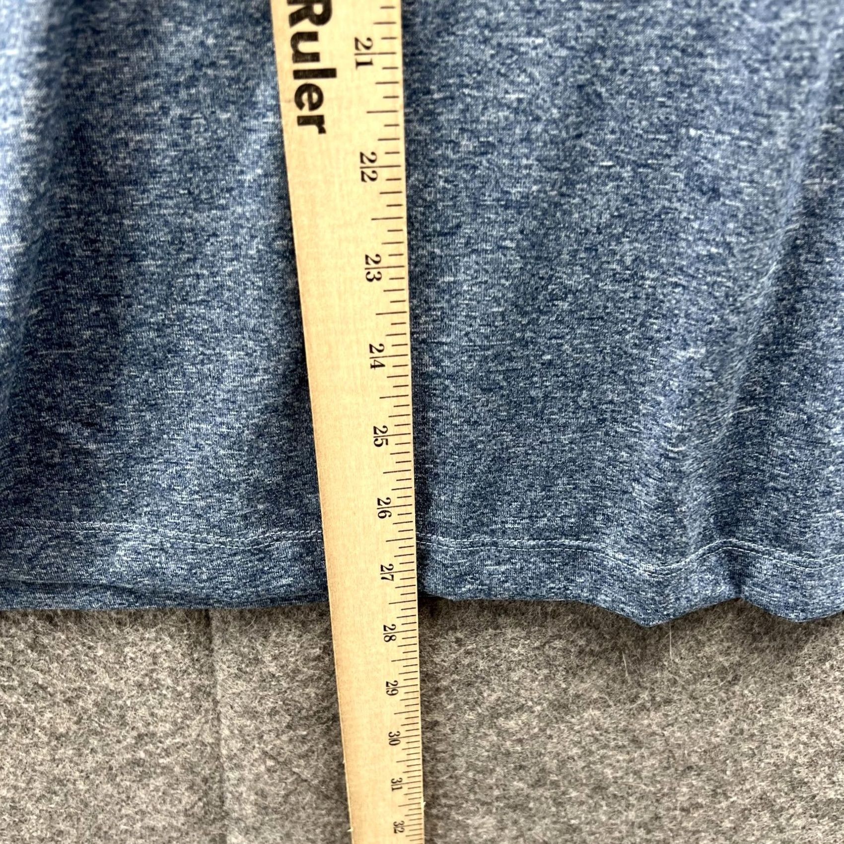 Champion VINTAGE Champion Shirt Women 2X Heather Blue Athletic Performance Crewneck Polyester Casual Size XXL / US 16-18 / IT 52-54 - 7 Thumbnail