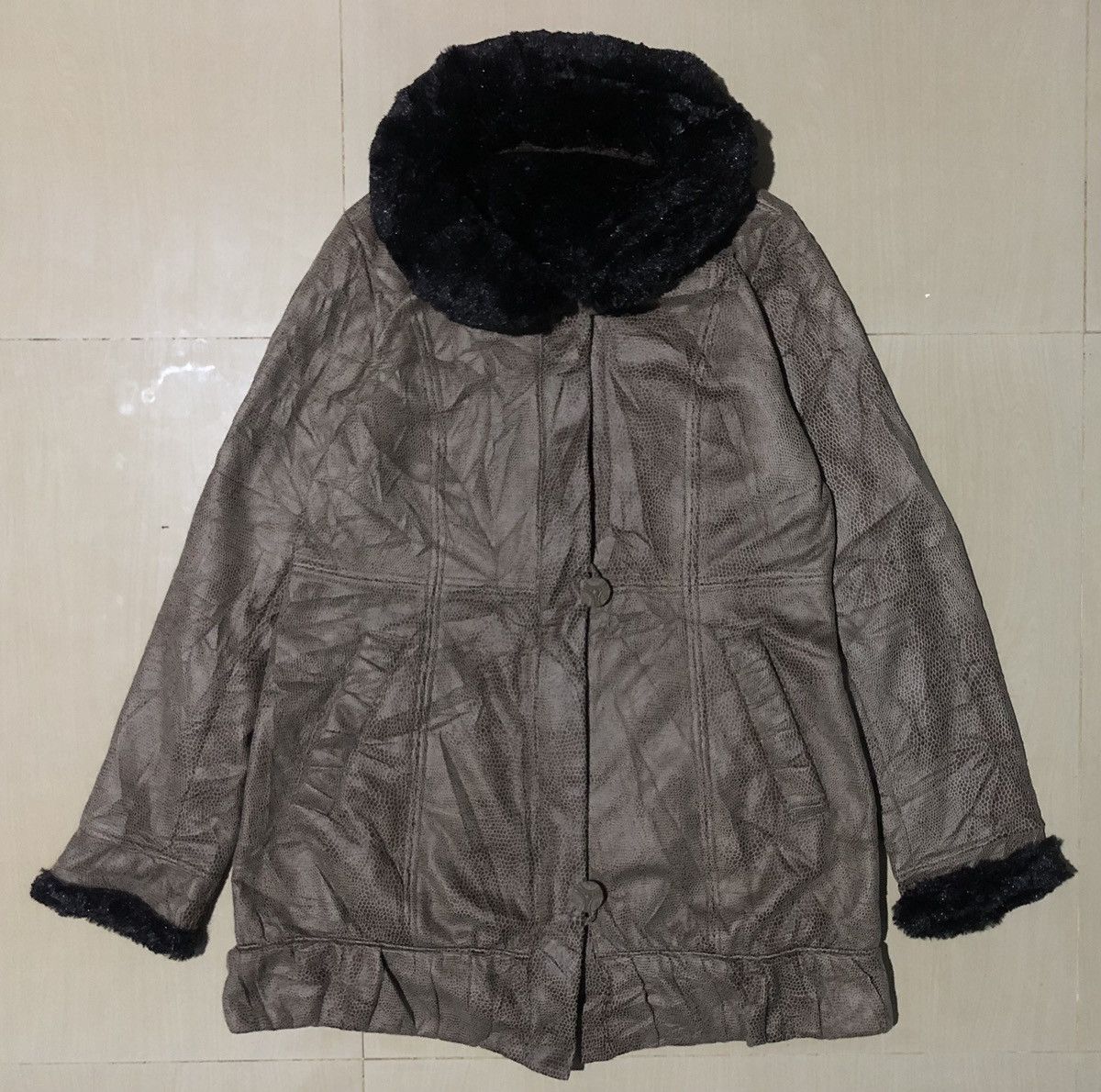 Other Japanese Archive Custom Culture Fur Faux Leather Jacket