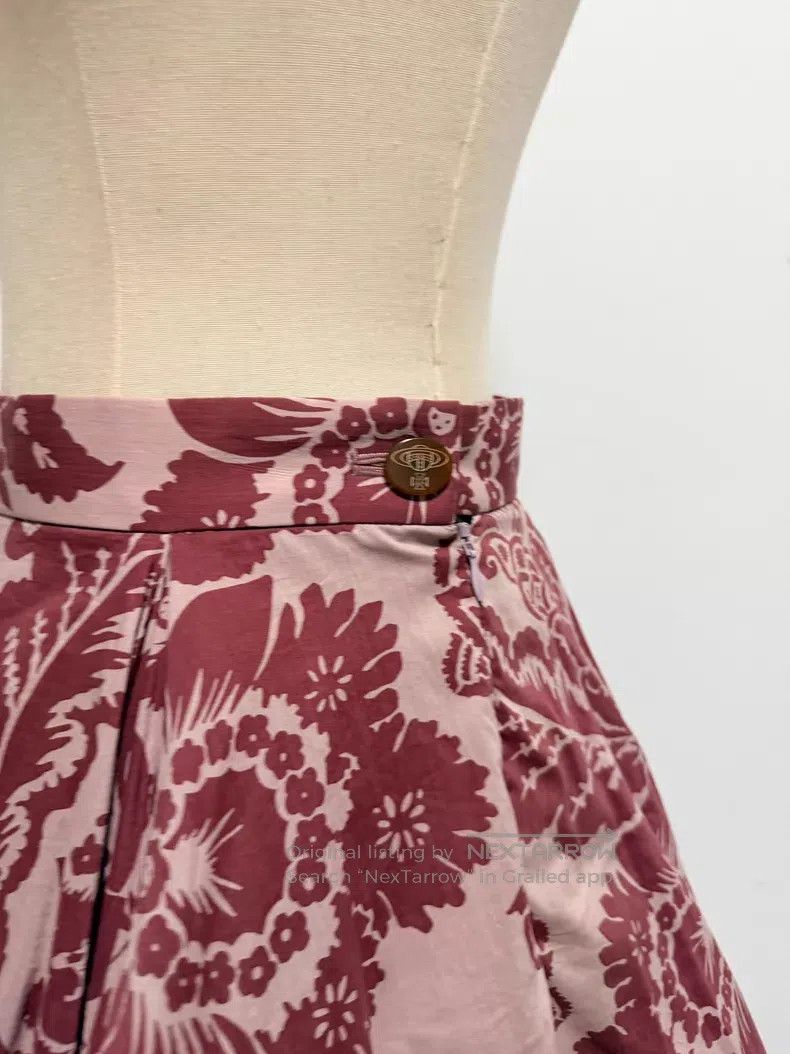 Vivienne Westwood Vivienne Westwood size 1 Totem print puffy skirt Size 25" / US 0 / IT 36 - 5 Thumbnail