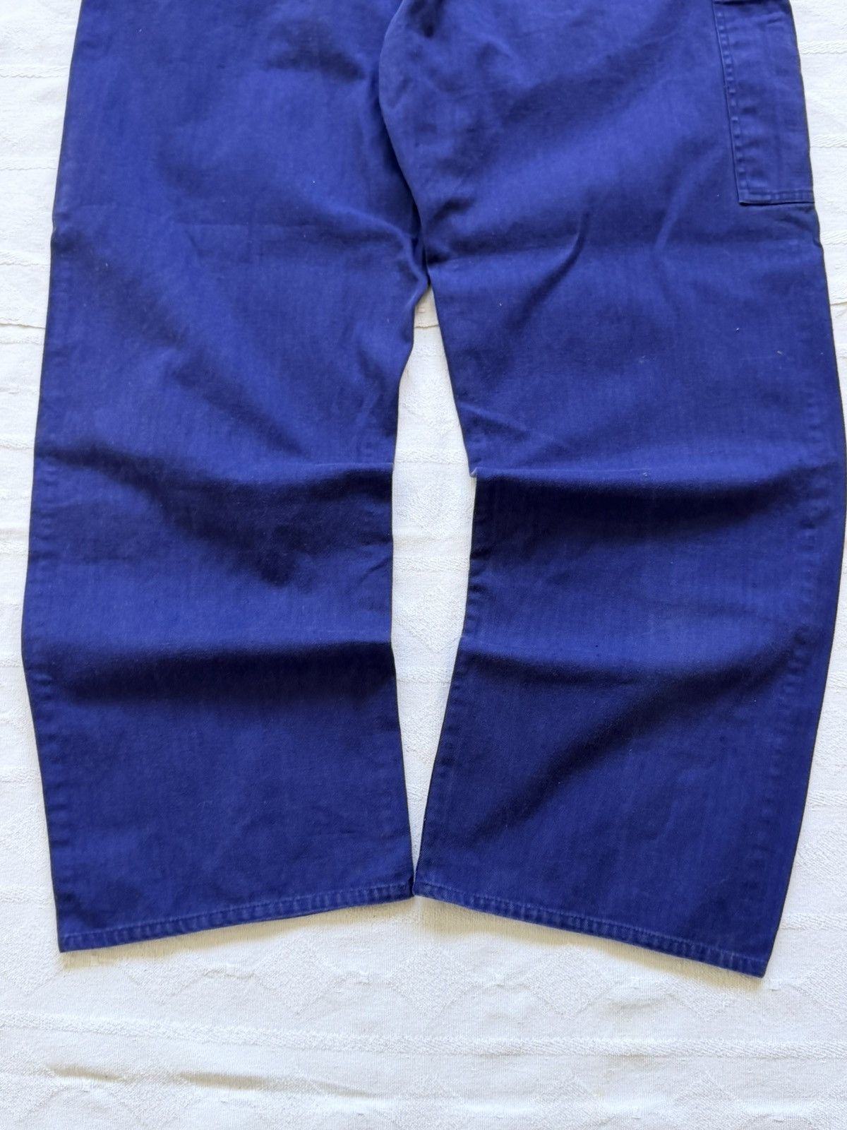 Le Laboureur Vintage 70s German Buckle Back Sanfor Work Pants Size US 32 / EU 48 - 5 Thumbnail