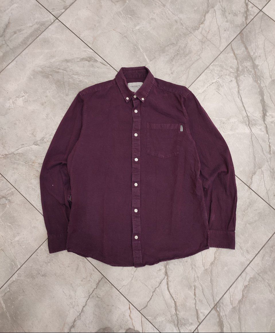 Carhartt Carhartt WIP regular work shirt burgundy colorful M size Size US M / EU 48-50 / 2 - 1 Thumbnail