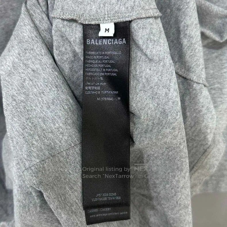 Balenciaga Balenciaga Gray I Love Paris T. Size US M / EU 48-50 / 2 - 6 Thumbnail