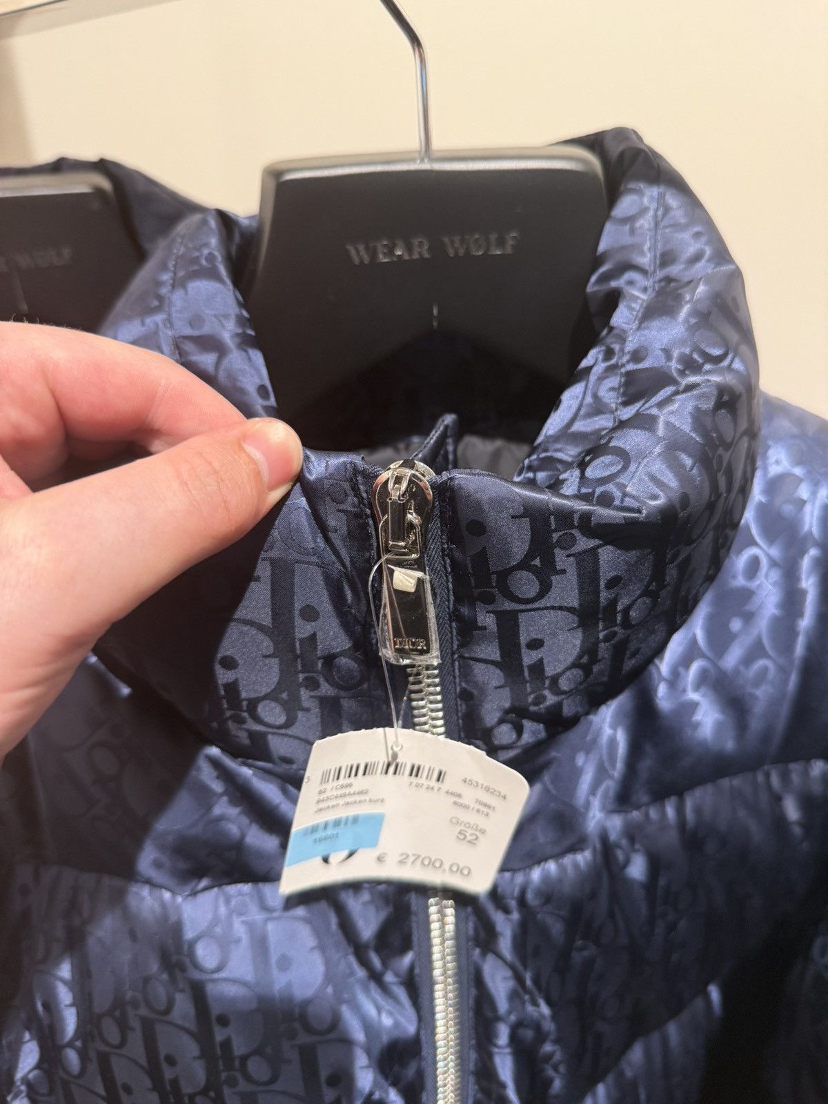 Dior BNWT Dior Oblique Down Jacket Size US L / EU 52-54 / 3 - 12 Thumbnail