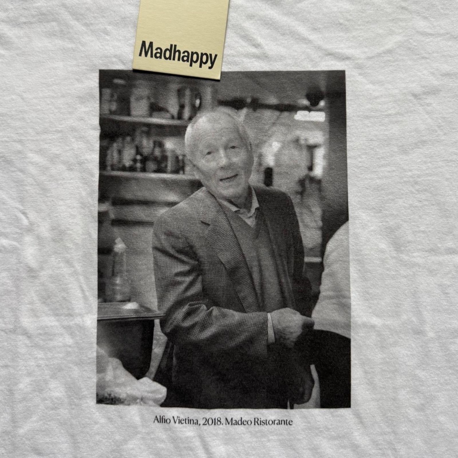 Madhappy Madhappy Alfio Vietina Madeo Ristorante Jersey T-Shirt Size US M / EU 48-50 / 2 - 2 Thumbnail