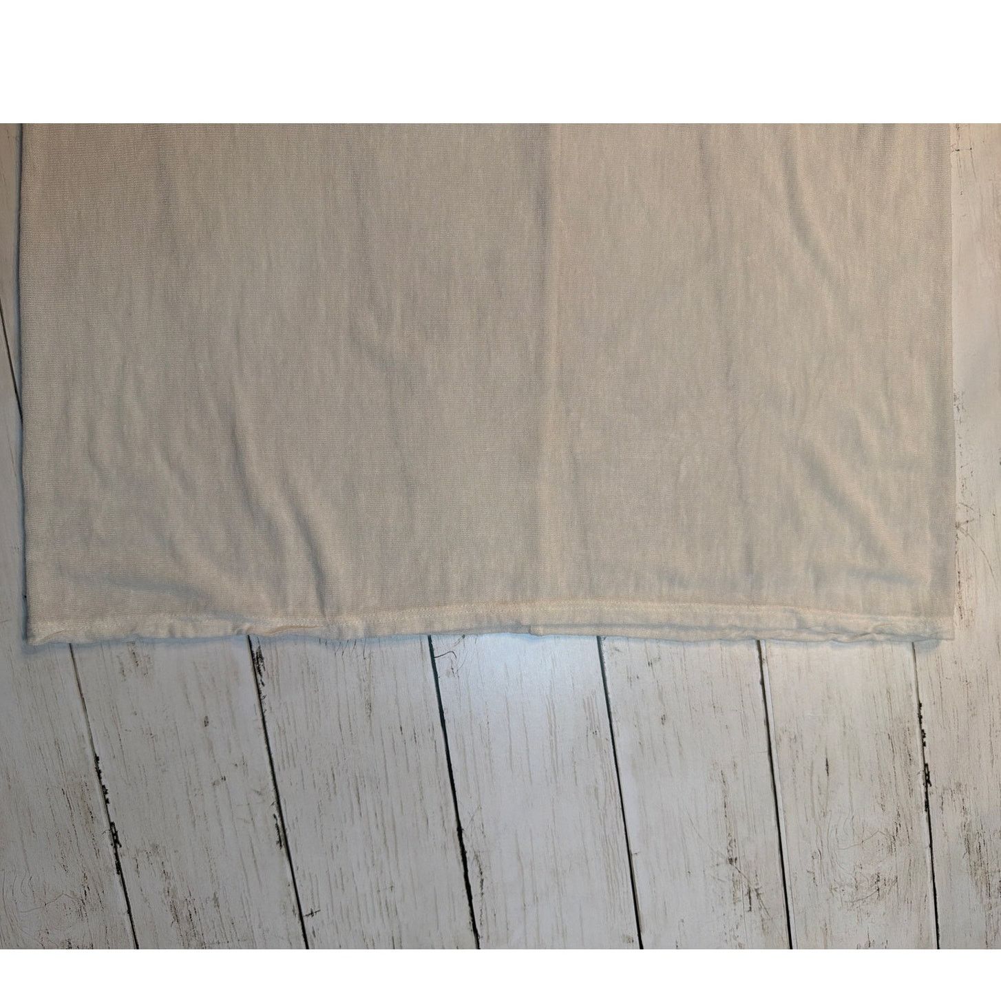 The Row Roger White Gauzy Scoop Neck Tank Top size S Semi Sheer Size S / US 4 / IT 40 - 9 Thumbnail