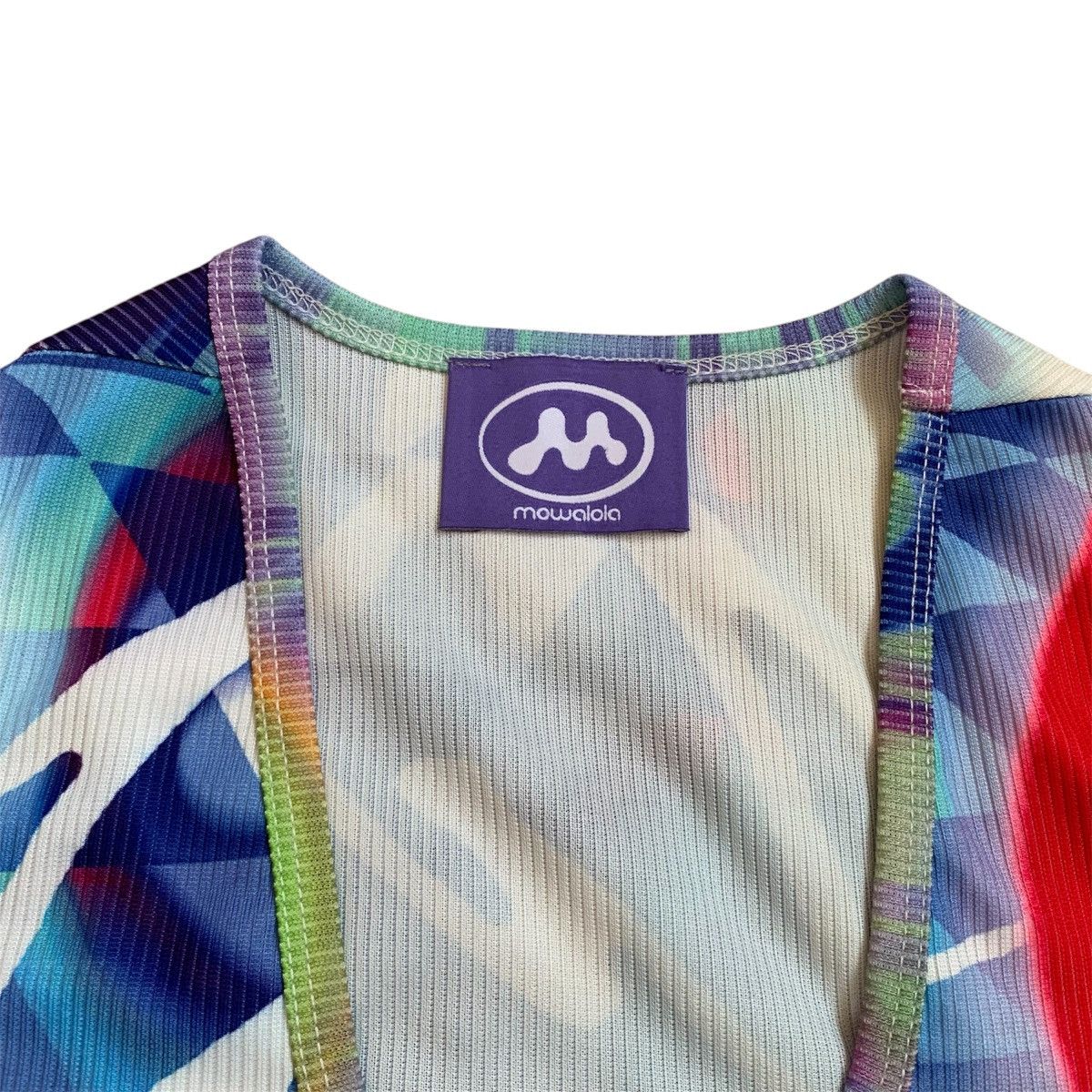 Mowalola Mowalola Multicolor MTV Tank Top Size US L / EU 52-54 / 3 - 6 Thumbnail