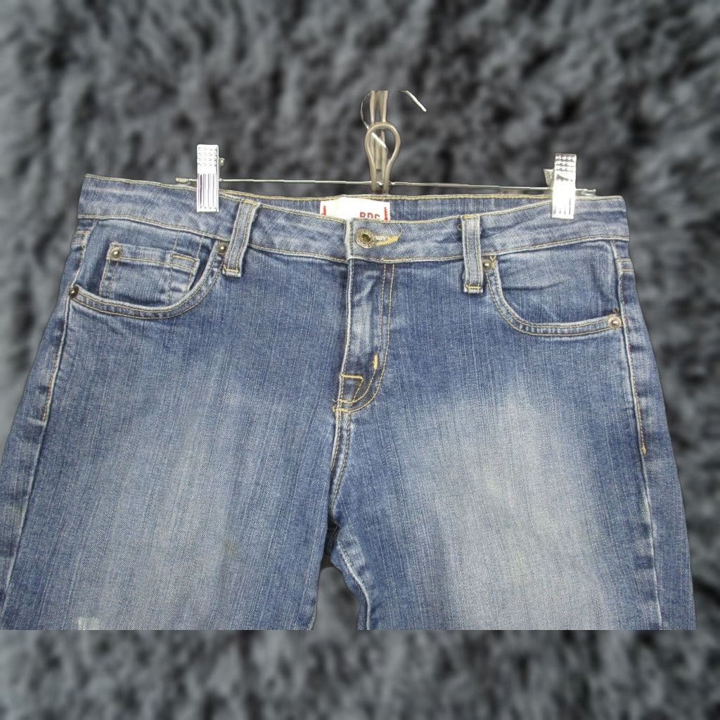 Bdg VINTAGE BDG Jeans Womens 30 Blue Cuffed Straight Leg Denim Urban Outfitters Distressed Size 30" / US 8 / IT 44 - 1 Thumbnail