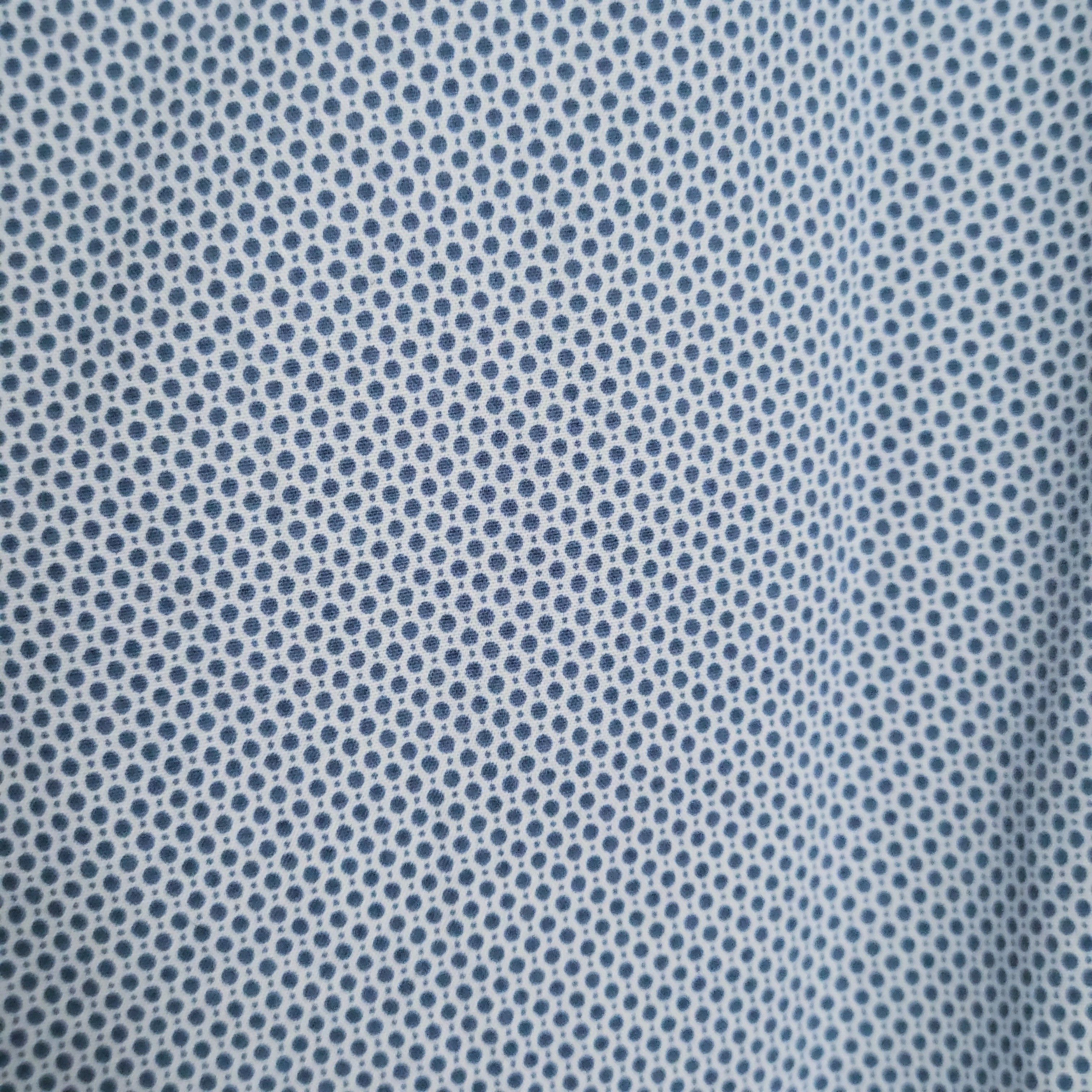 Banana Republic Banana Republic Blue Patterned Long Sleeve Shirt Size US XL / EU 56 / 4 - 4 Thumbnail