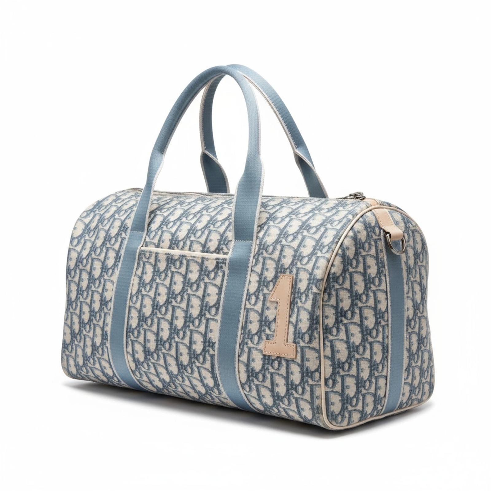 Christian Dior Monsieur Dior - Vintage Blue Monogram Travel Bag Size ONE SIZE - 1 Thumbnail