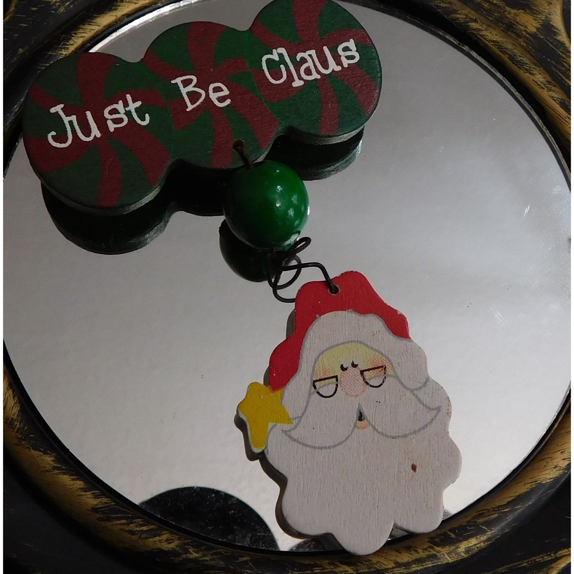 Other Just Be Clause Santa Christmas Painted Brooch Size ONE SIZE - 2 Thumbnail