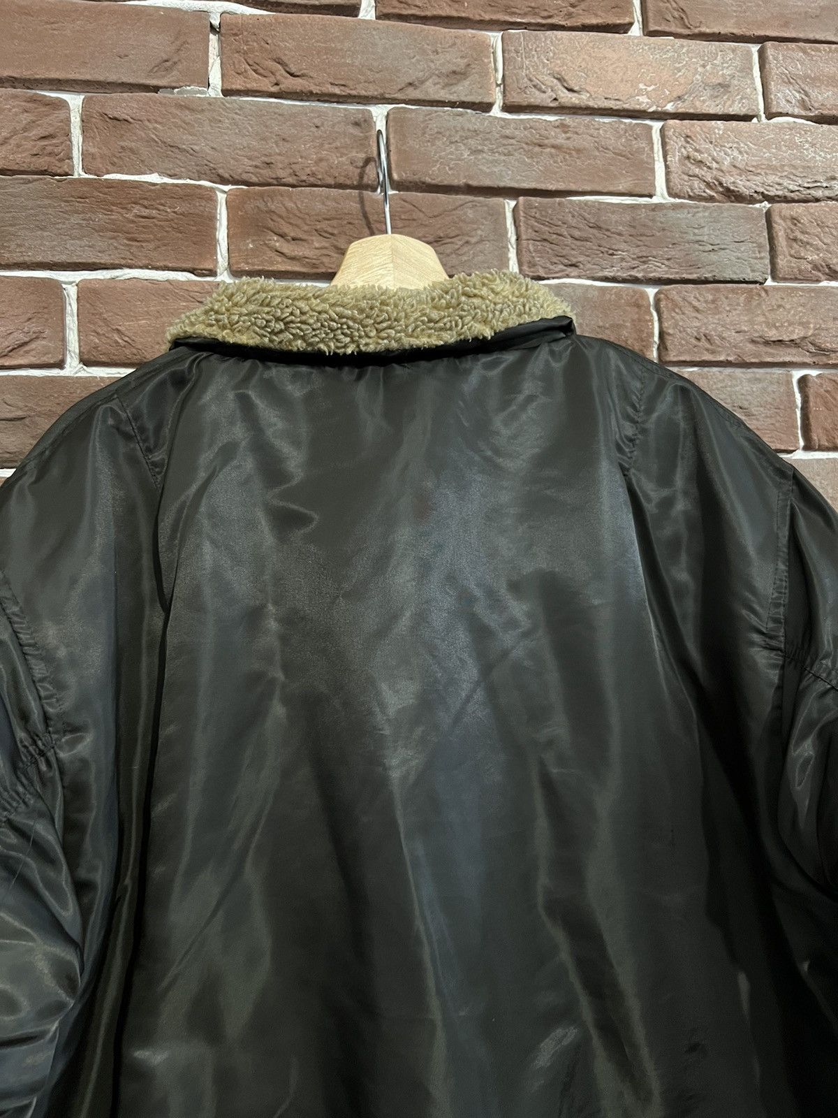 Vintage Ma1 Flyer Vintage Nylon Bomber Jacket BoxyFit Oversize Size US XL / EU 56 / 4 - 5 Thumbnail