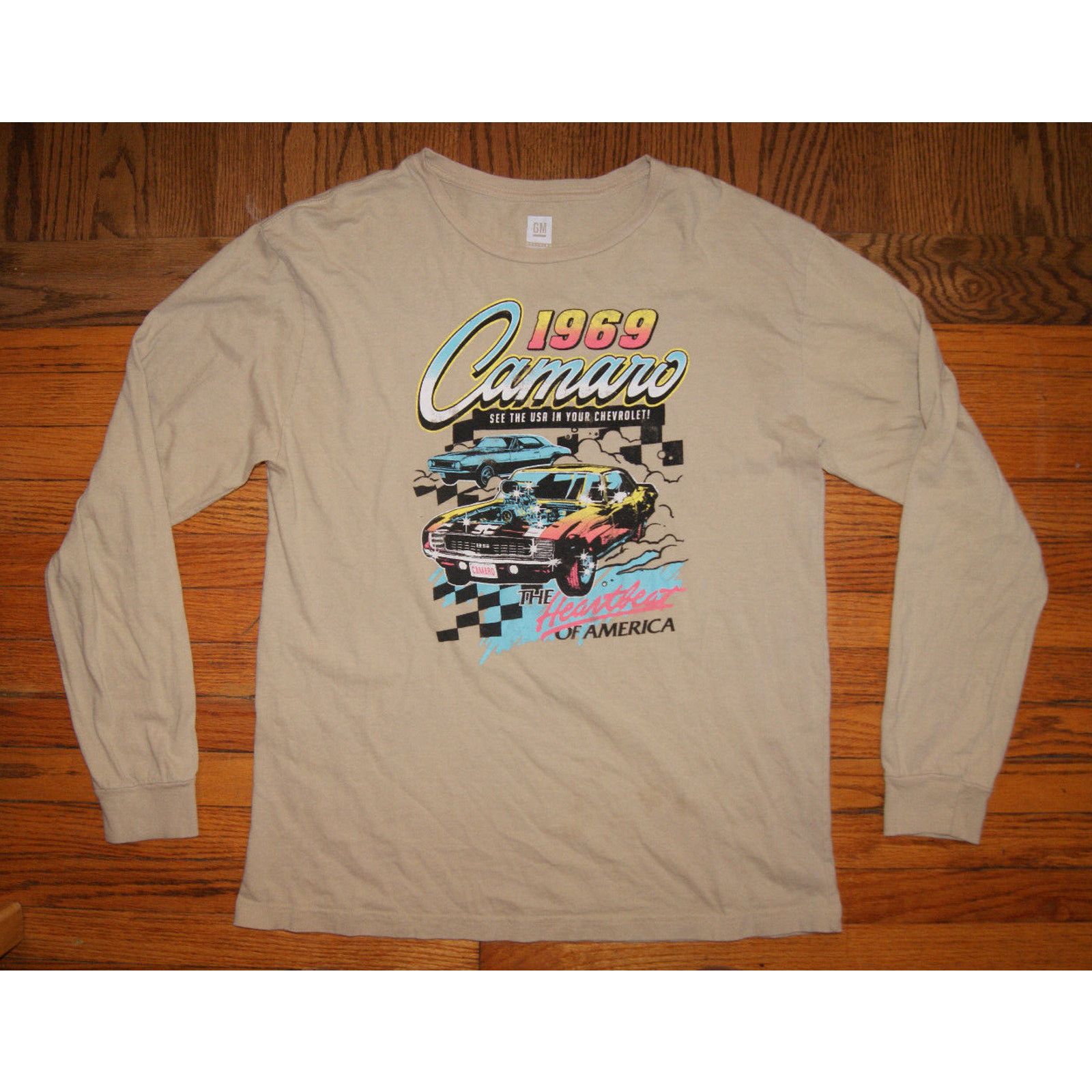 Chevy Camaro Z/28 T-Shirt - Gray W/ Black Cars &amp Produktbild-Vorschau 3