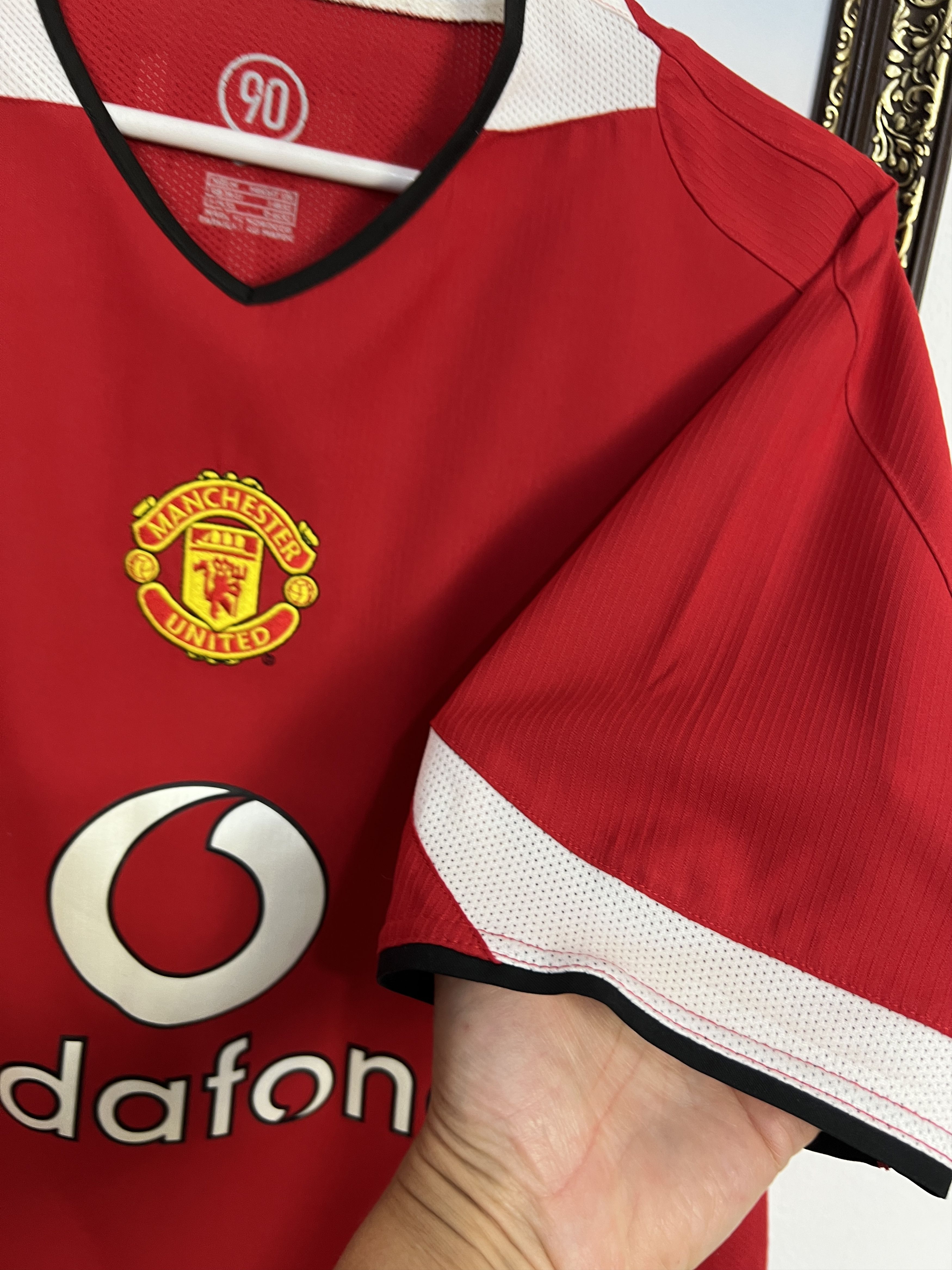 Nike Manchester United Home football shirt 2004 #4 Heinze Nike Size US M / EU 48-50 / 2 - 6 Thumbnail