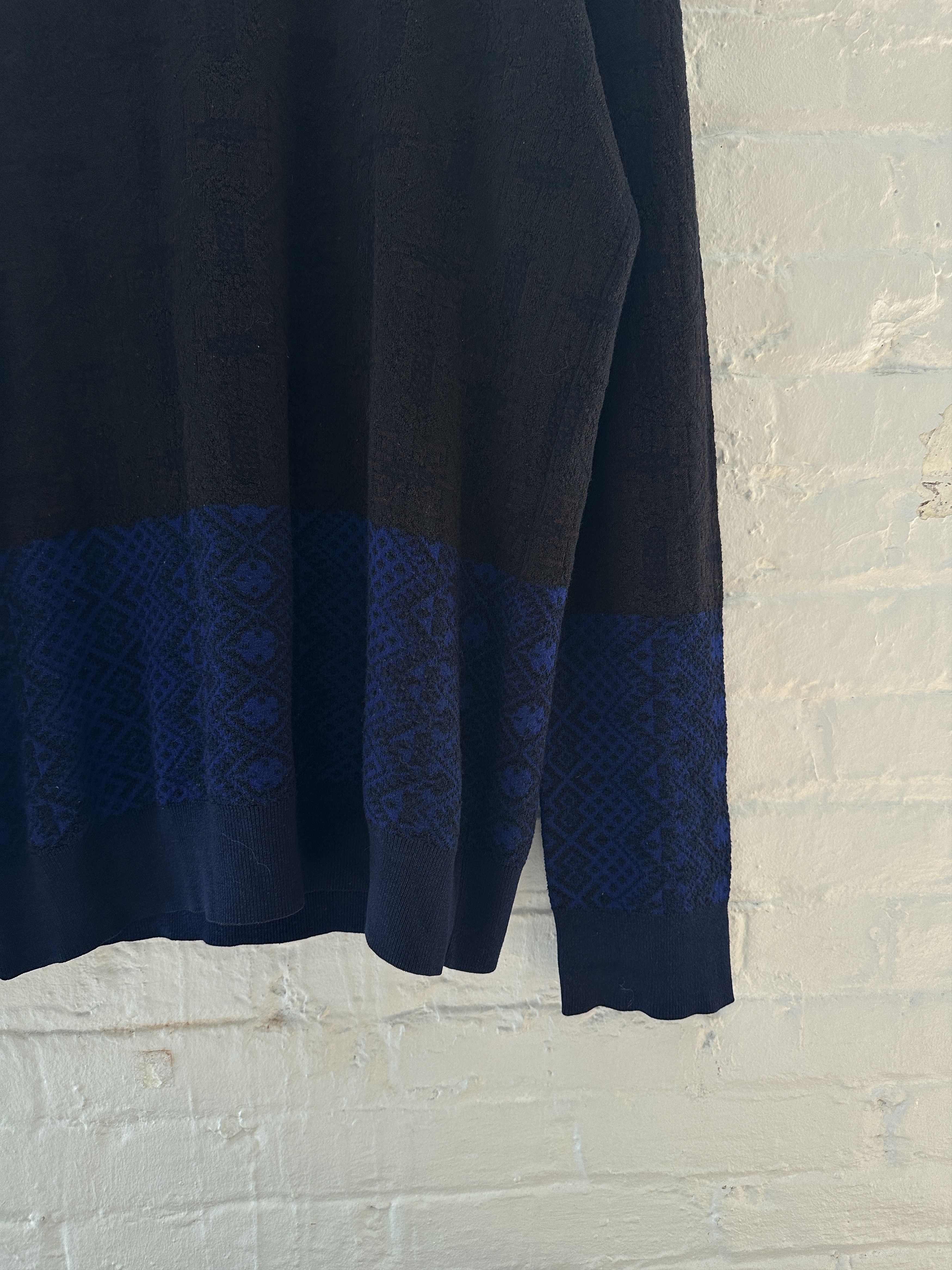 Dries Van Noten Dries Van Noten Textured Wool Sweater Size US XL / EU 56 / 4 - 2 Thumbnail
