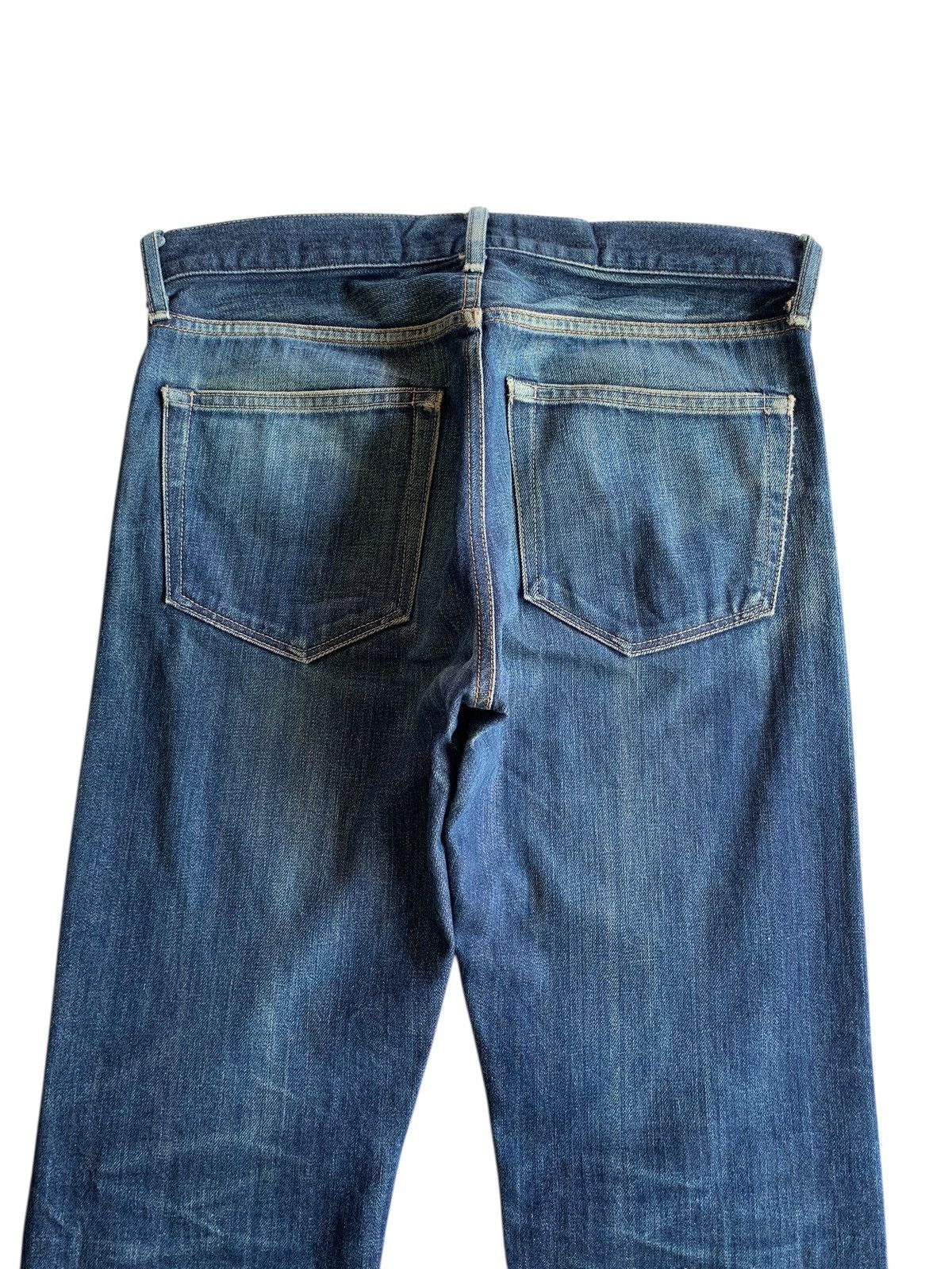 Muji MUJI SELVEDGE JAPANESE DISTRESSED DENIM Size US 31 - 6 Thumbnail