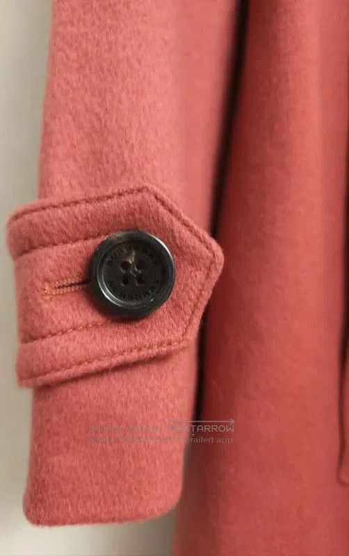 Burberry Burberry Red Cashmere Mid-Length Coat. Size M / US 6-8 / IT 42-44 - 8 Thumbnail