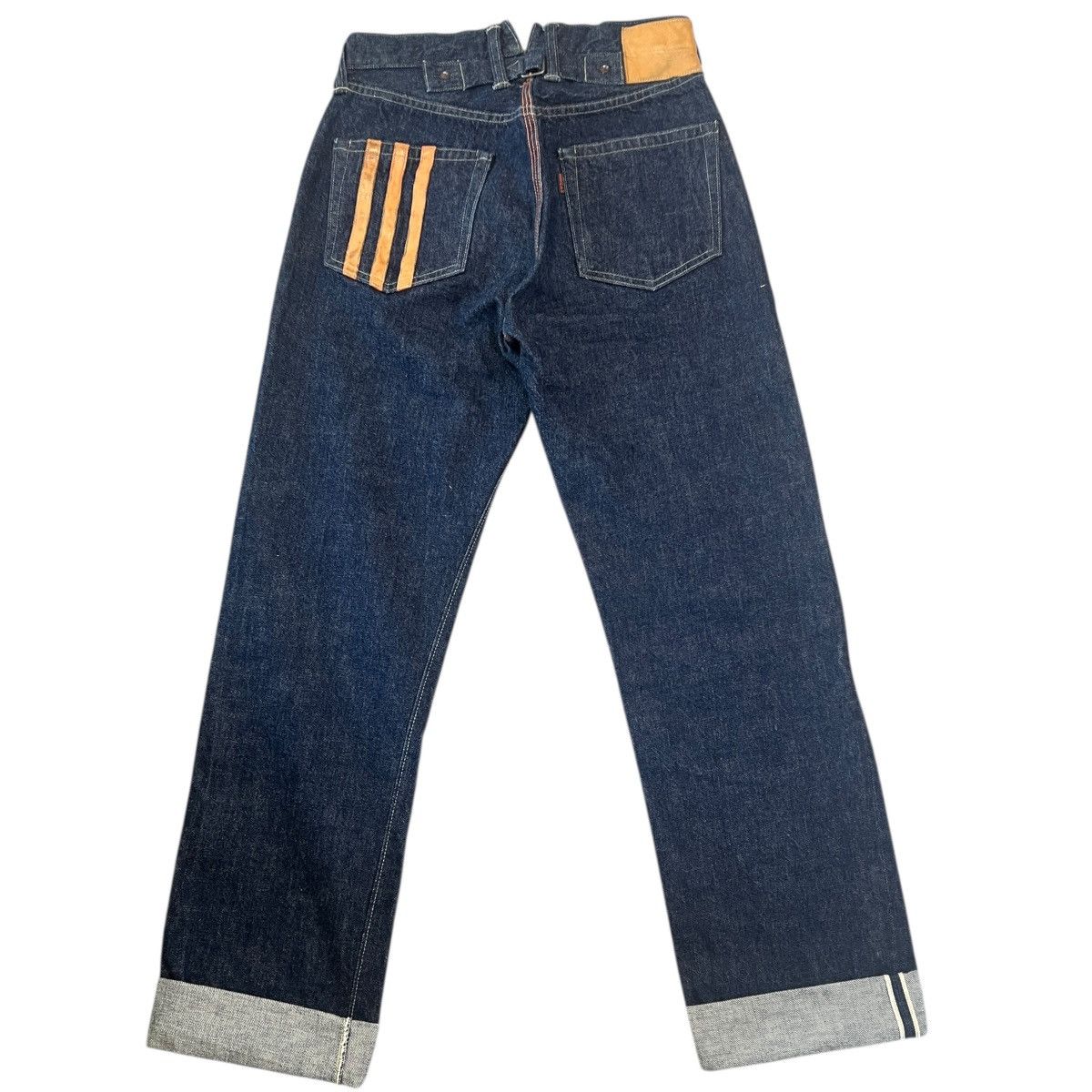 Y-3 Y-3 3-Stripes Selvedge Denim Jeans Size US 29 - 2 Thumbnail