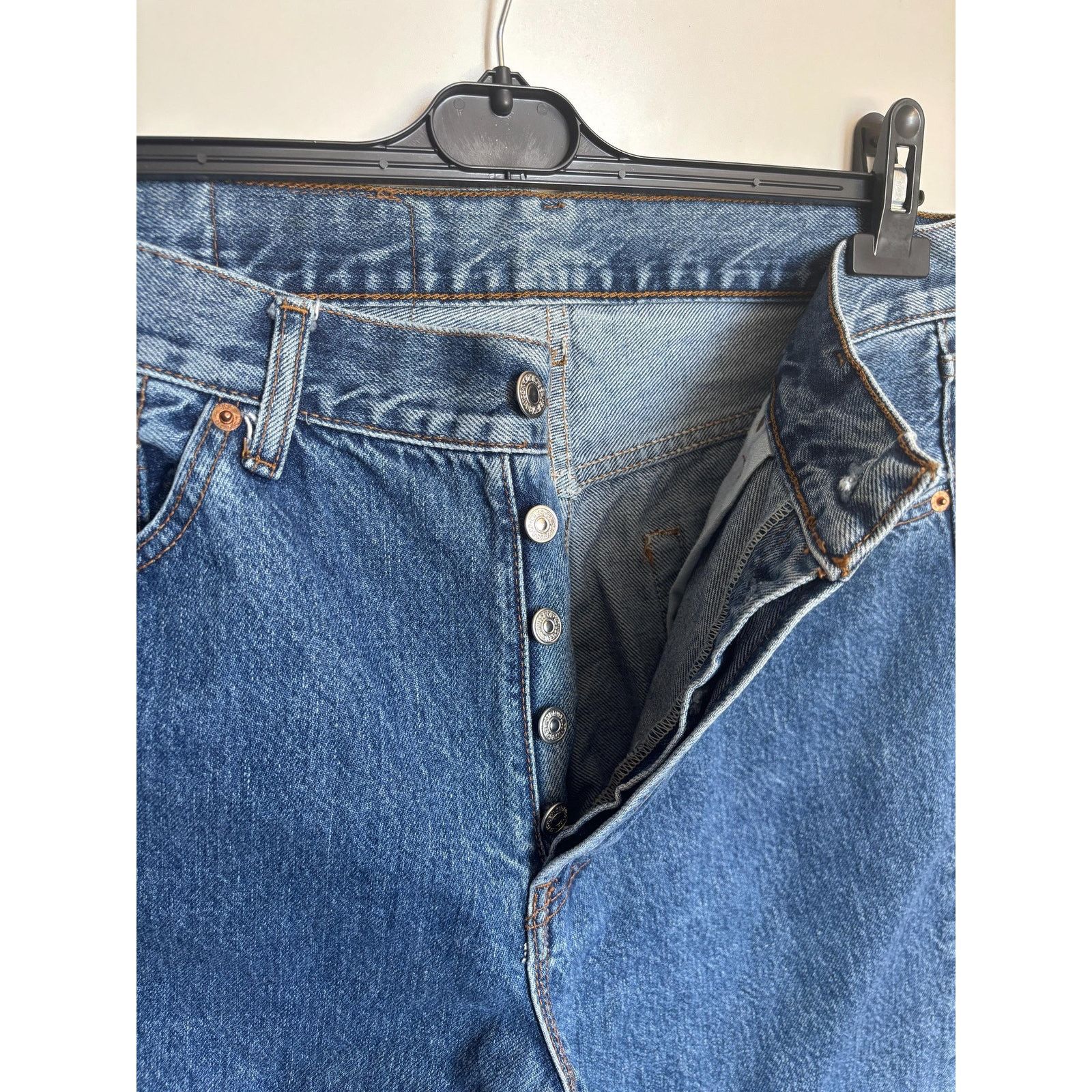 Levi's × Levi's Made & Crafted × Vintage Vintage Levi's 501-0115 W36 L34 Mexico 90s Button Fly Jeans Size US 36 / EU 52 - 6 Thumbnail