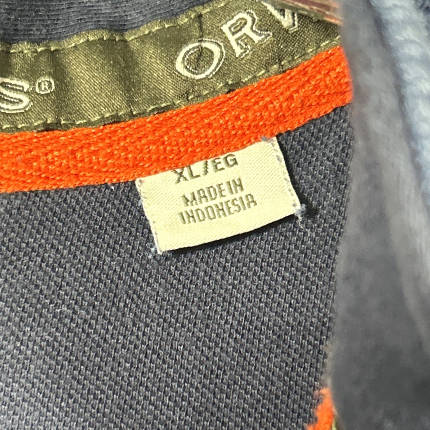 Orvis Orvis Sweatshirt Mens XL Blue 1/4 Zip Pullover Mock Neck Zipper Classic Outdoor Golf Hiking Walking Jacket Sweater Shirt Size US XL / EU 56 / 4 - 3 Thumbnail