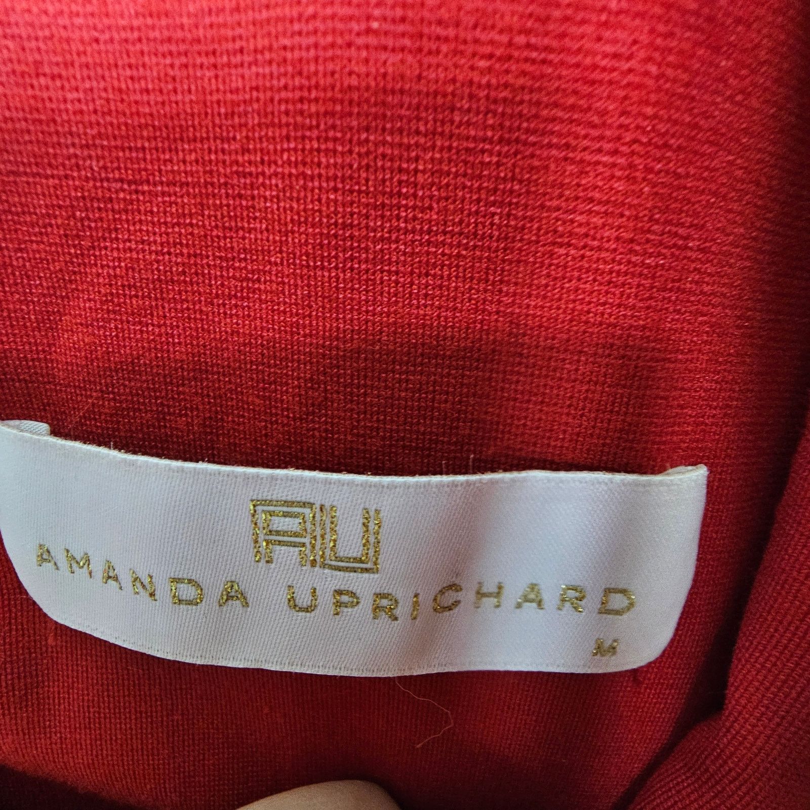 Amanda Uprichard Amanda Uprichard Red Cocktail Dress Mini Dress Womens M Size M / US 6-8 / IT 42-44 - 5 Thumbnail