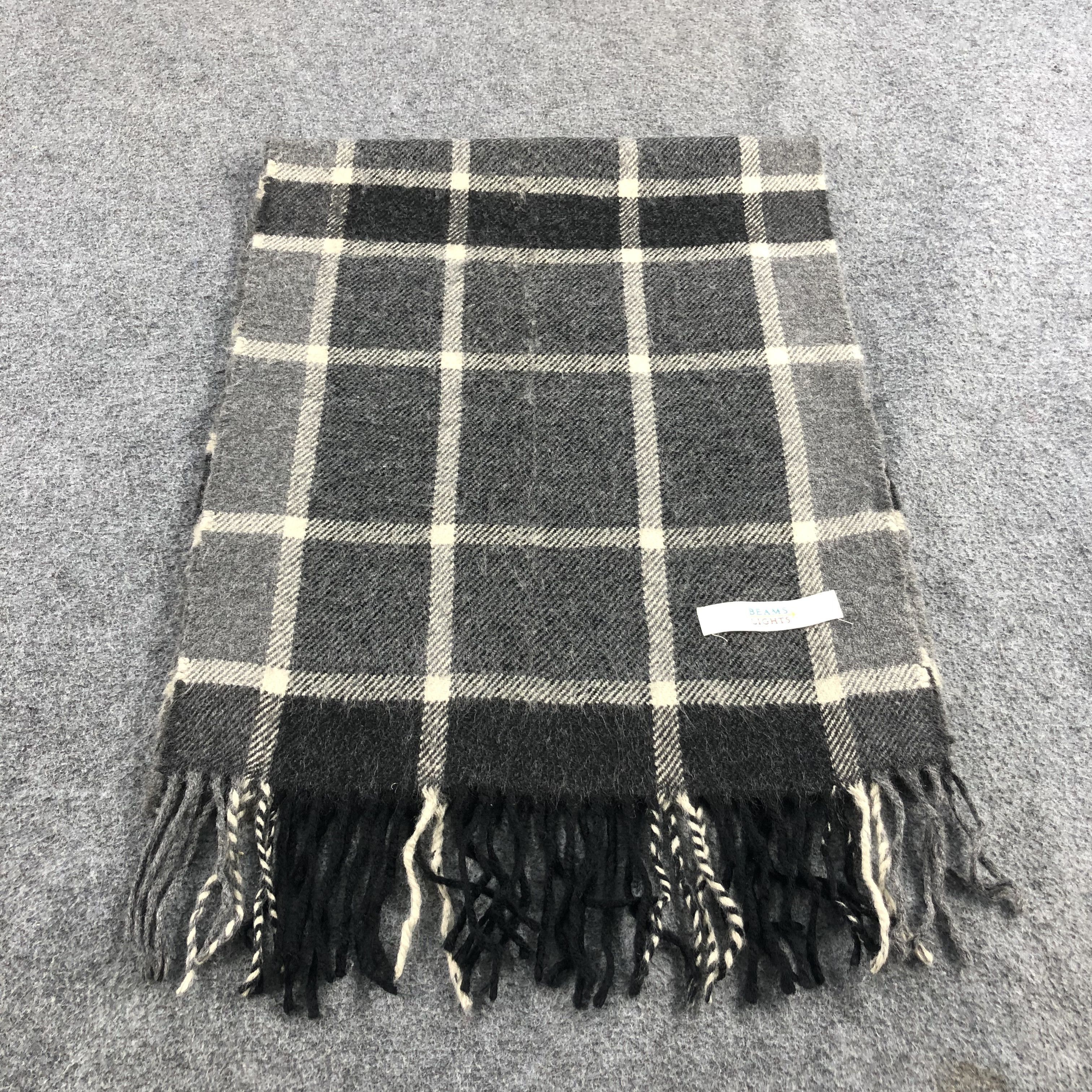 Beams Plus Beams Tartan Acrylic Scarf Muffler V863 Size ONE SIZE - 1 Thumbnail