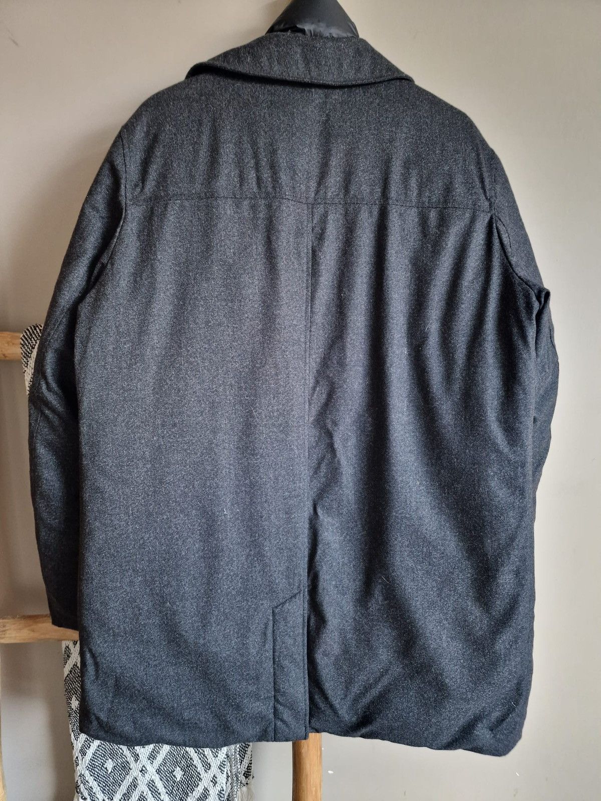 Woolrich Woolen Mills Woolrich John Rich & Bros. Men’s Wool Blend Overcoat Size US XL / EU 56 / 4 - 4 Thumbnail