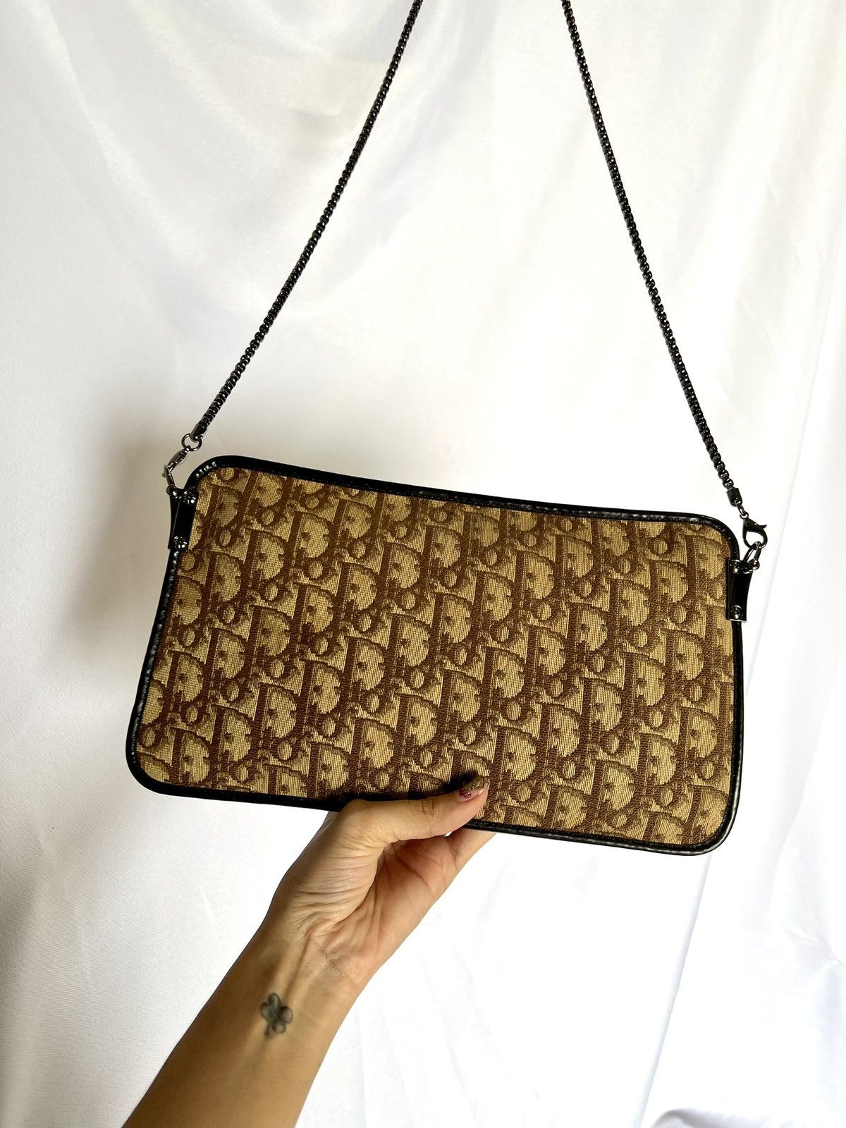 Dior Dior Vintage Trotter Clutch Bag Iconic Size ONE SIZE - 1 Thumbnail