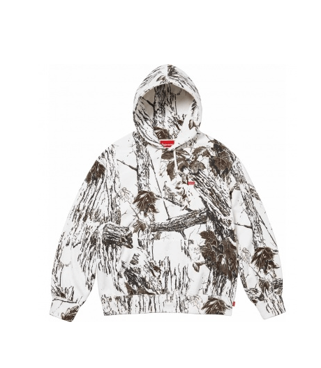 Supreme Supreme Small Box Hooded Sweatshirt Snow Camo SS24 Large 