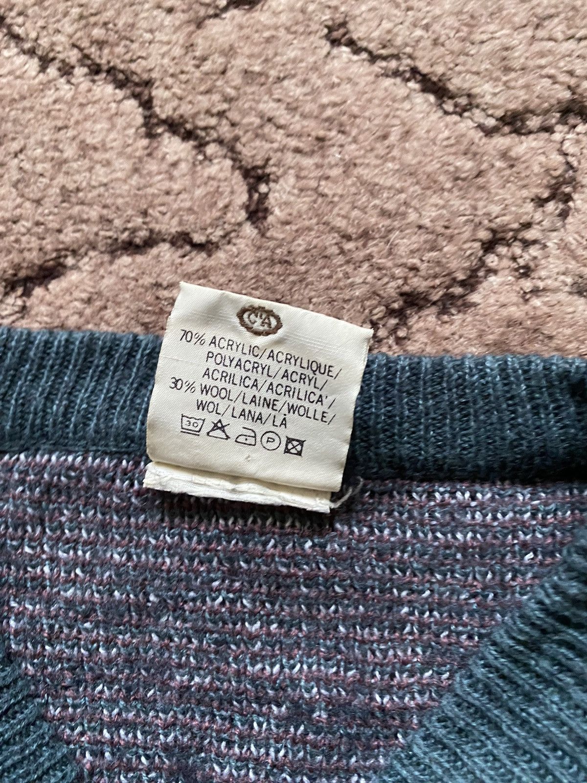 Angelo Litrico × Vintage 🇮🇹VINTAGE Angelo Litrico wool the Barns Storm sweater,y2k Size US M / EU 48-50 / 2 - 6 Thumbnail