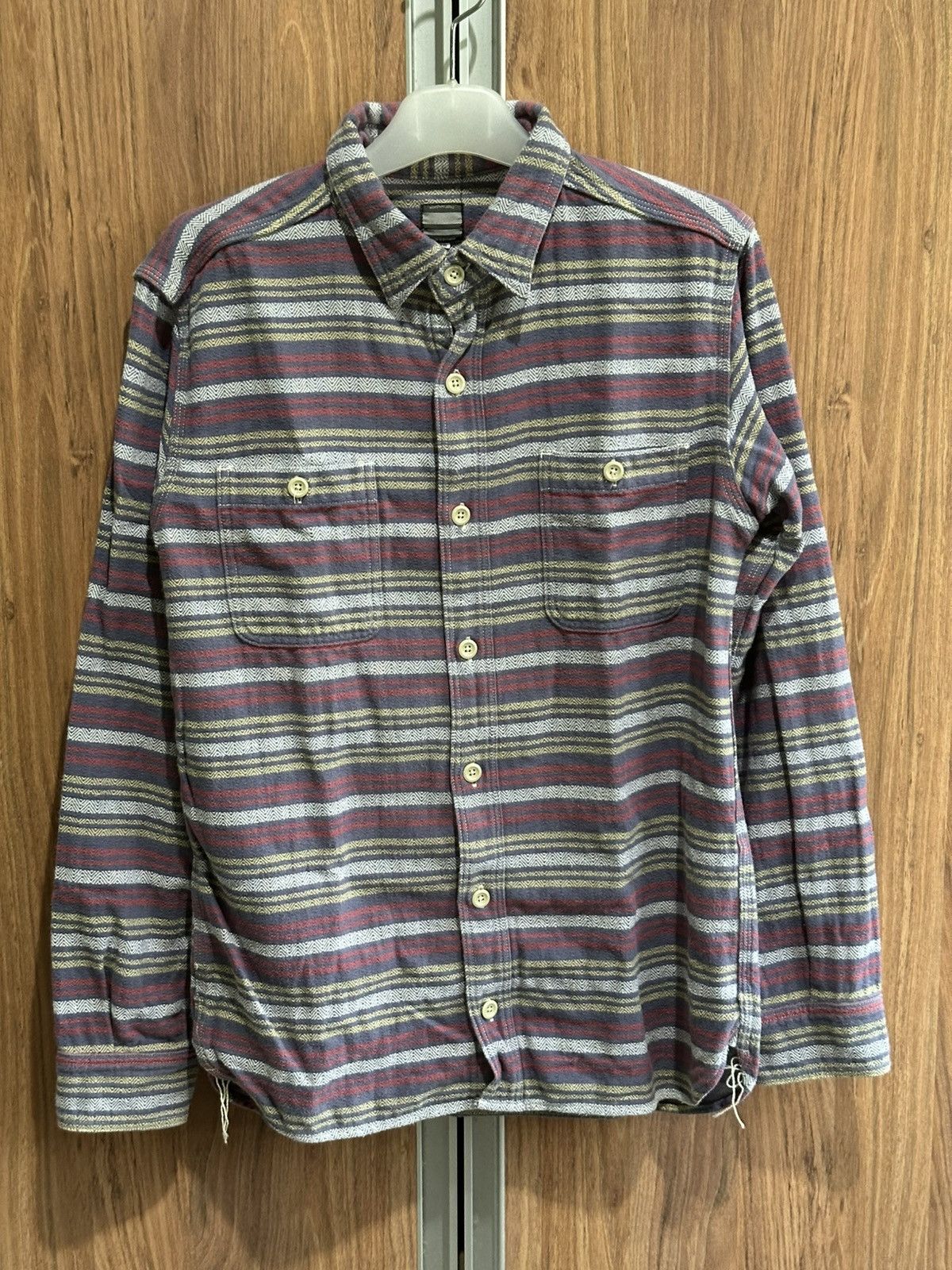 Momotaro Jeans MOMOTARO JEANS FLANNEL SHIRT Size US L / EU 52-54 / 3 - 1 Thumbnail
