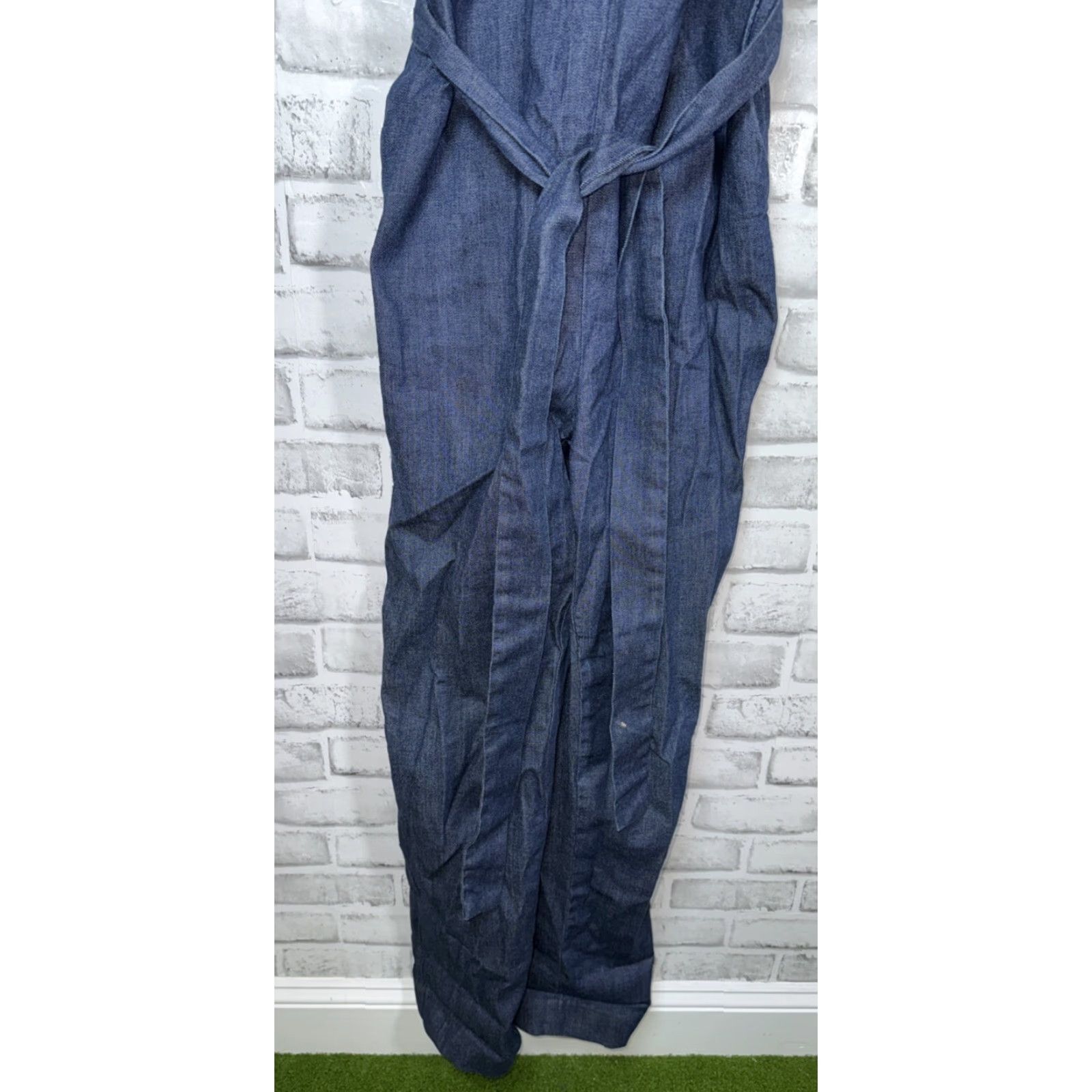 Banana Republic VINTAGE Banana Republic Women's Denim Jumper Size 6 Tall Blue Casual Dress Size M / US 6-8 / IT 42-44 - 5 Thumbnail