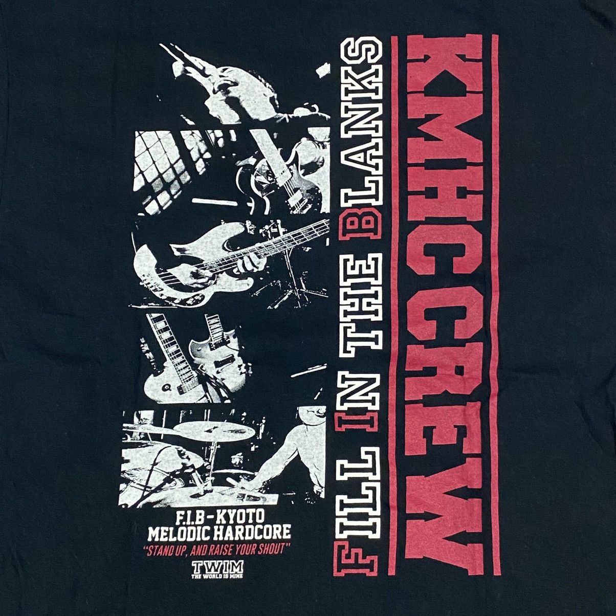 Band Tees × Gildan × Vintage Fill in the black punk band Size US M / EU 48-50 / 2 - 5 Thumbnail