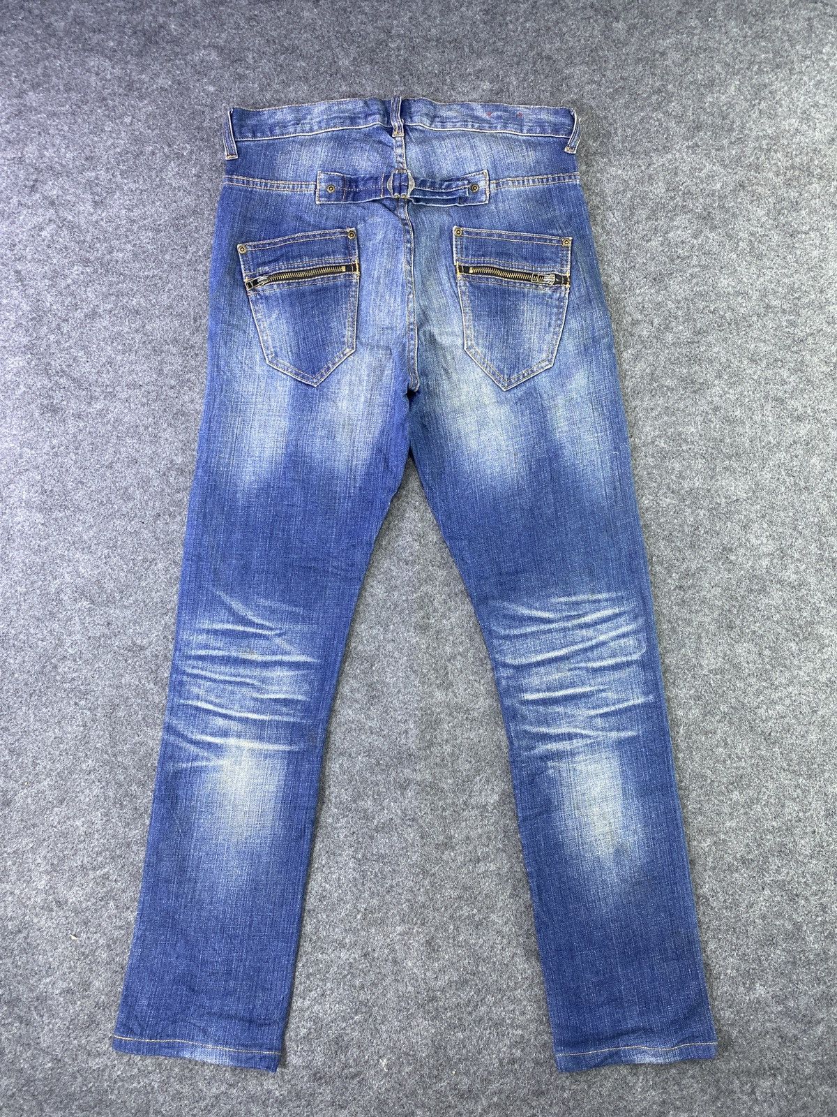 Japanese Brand × Jean Garage Label Blue Wash Denim - J900 Size US 32 / EU 48 - 3 Thumbnail