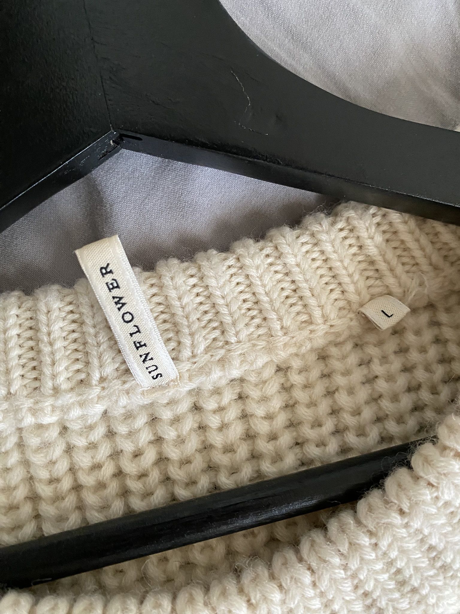 Our Legacy × Sunflower 50/L - Merino Wool - Como Chunky Knit 