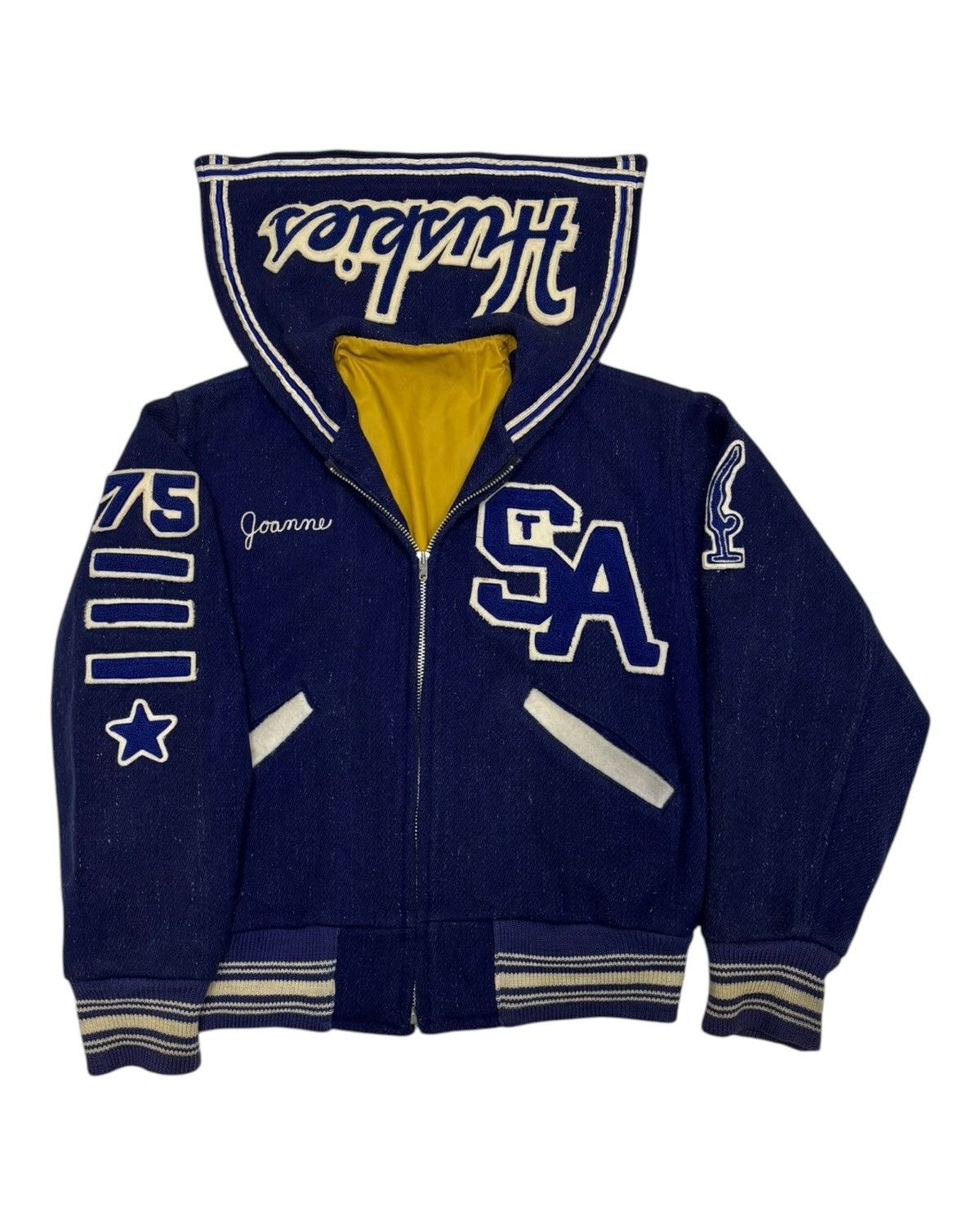 Delong 70s Butwin Letterman Champion of Varsity Jacket Size US S / EU 44-46 / 1 - 10 Thumbnail
