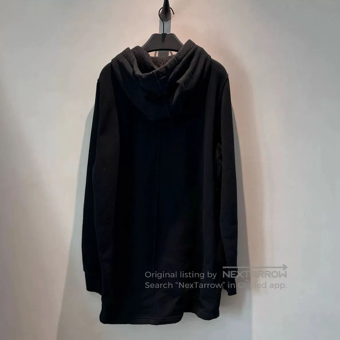 Rick Owens black logo embroidered sweatshirt from Rick Owens. Size US M / EU 48-50 / 2 - 2 Thumbnail