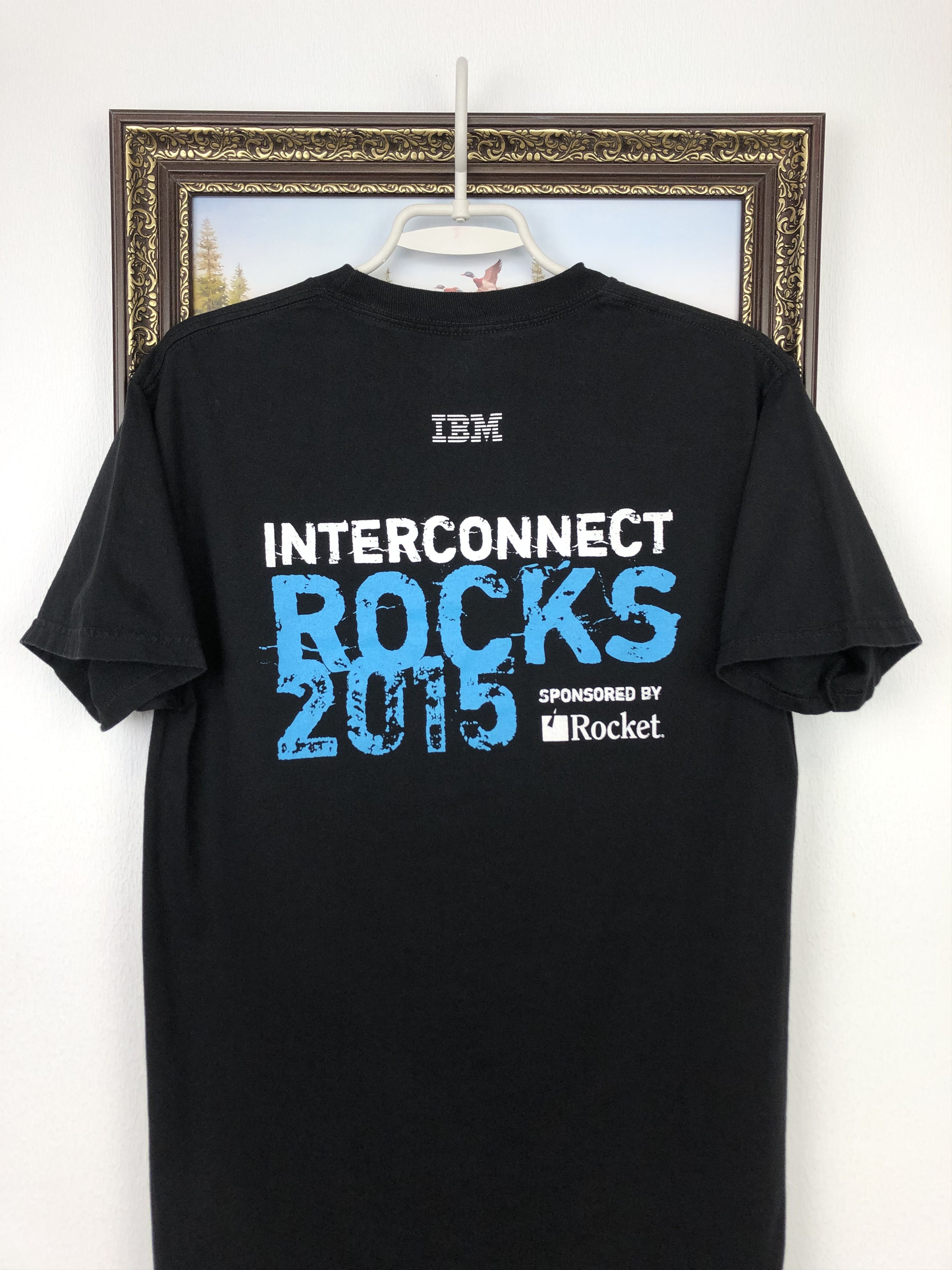 Alstyle Aerosmith Interconnect Rocks Black Shirt Over Print Tee Size US M / EU 48-50 / 2 - 12 Thumbnail
