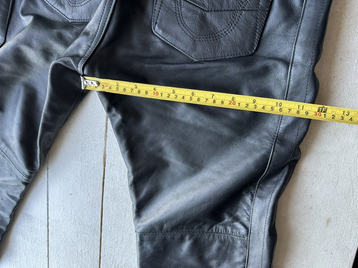 Leather HELD 🚨 LEATHER PANTS RACING VNTG Cowboy Biker Leather Pants Size US 32 / EU 48 - 21 Thumbnail