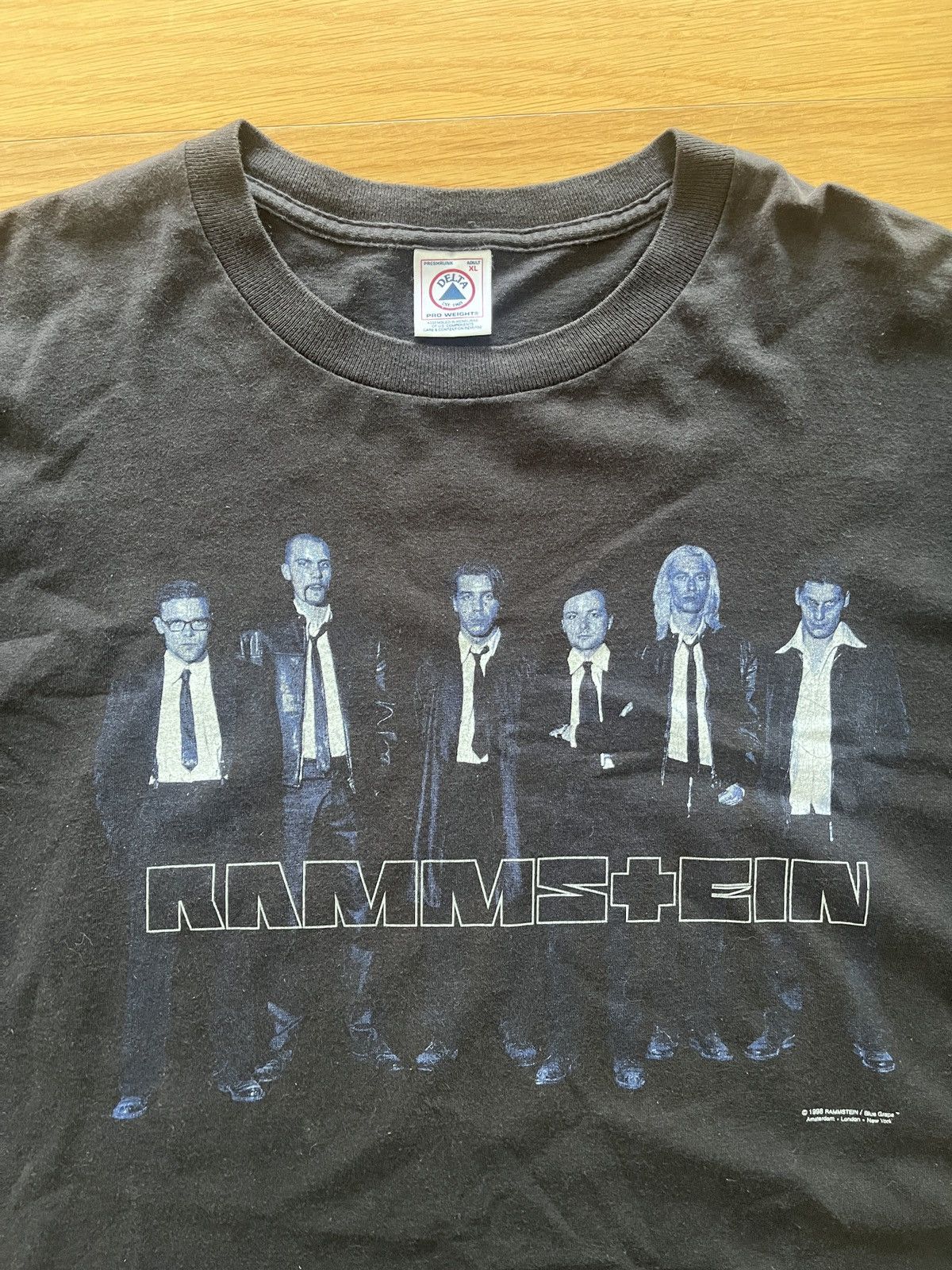 Band Tees 1998 Rammstein t-shirt xl Size US XL / EU 56 / 4 - 2 Thumbnail