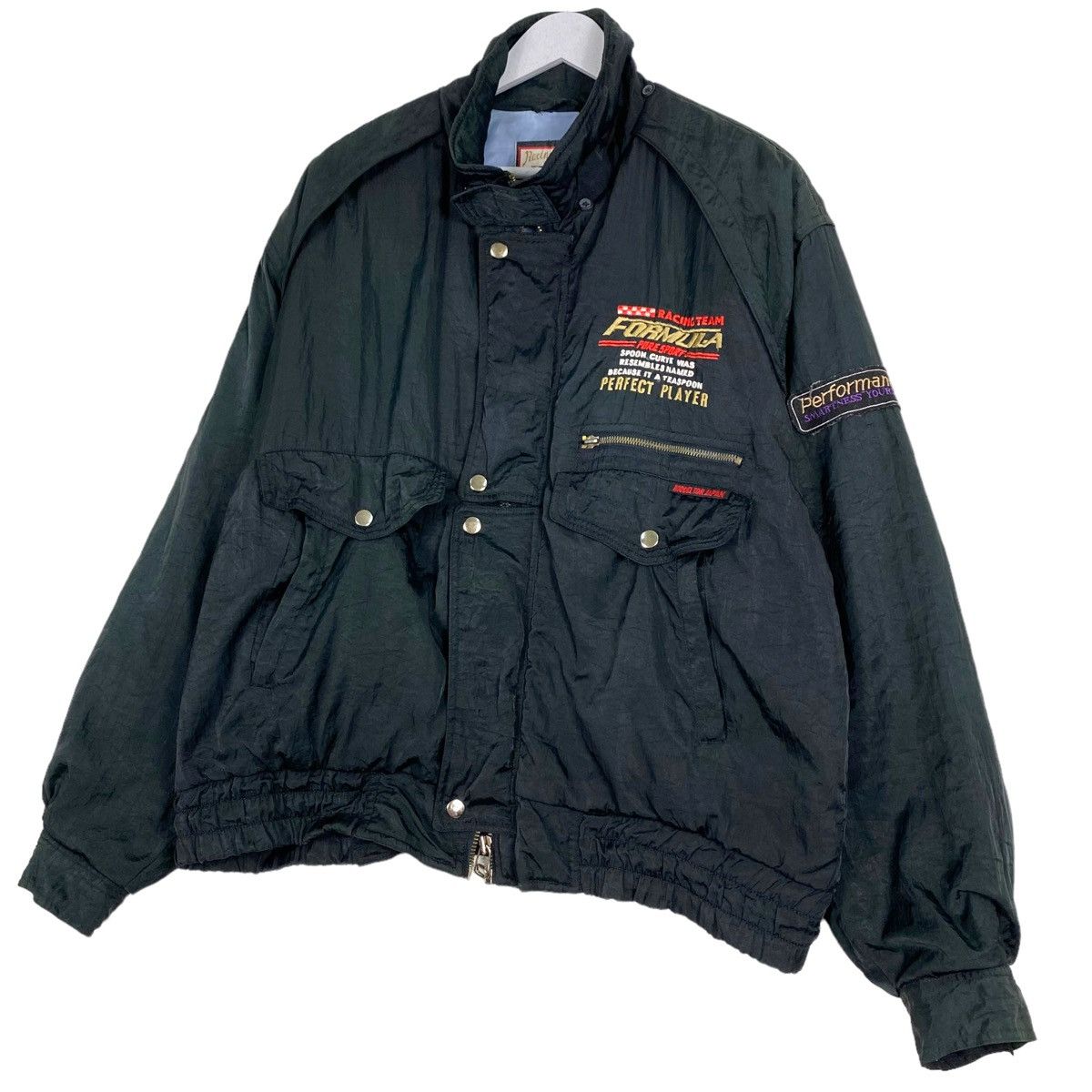 Hein Gericke × Kadoya 💥VINTAGE FORMULA RACING PERFOMANCE BOMBER JACKET Size US L / EU 52-54 / 3 - 2 Thumbnail