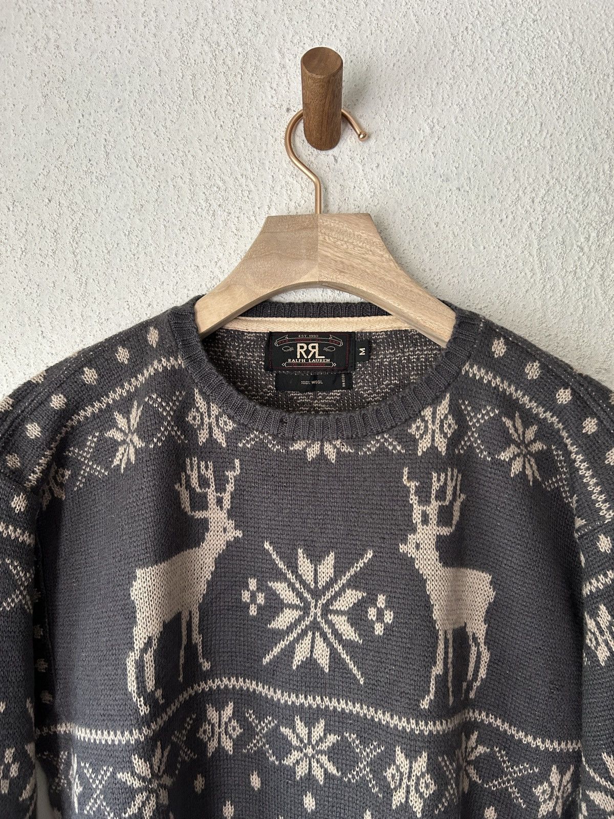 RRL Ralph Lauren RRL Ralph Lauren Cardigan Sweater Wool Size US M / EU 48-50 / 2 - 2 Thumbnail